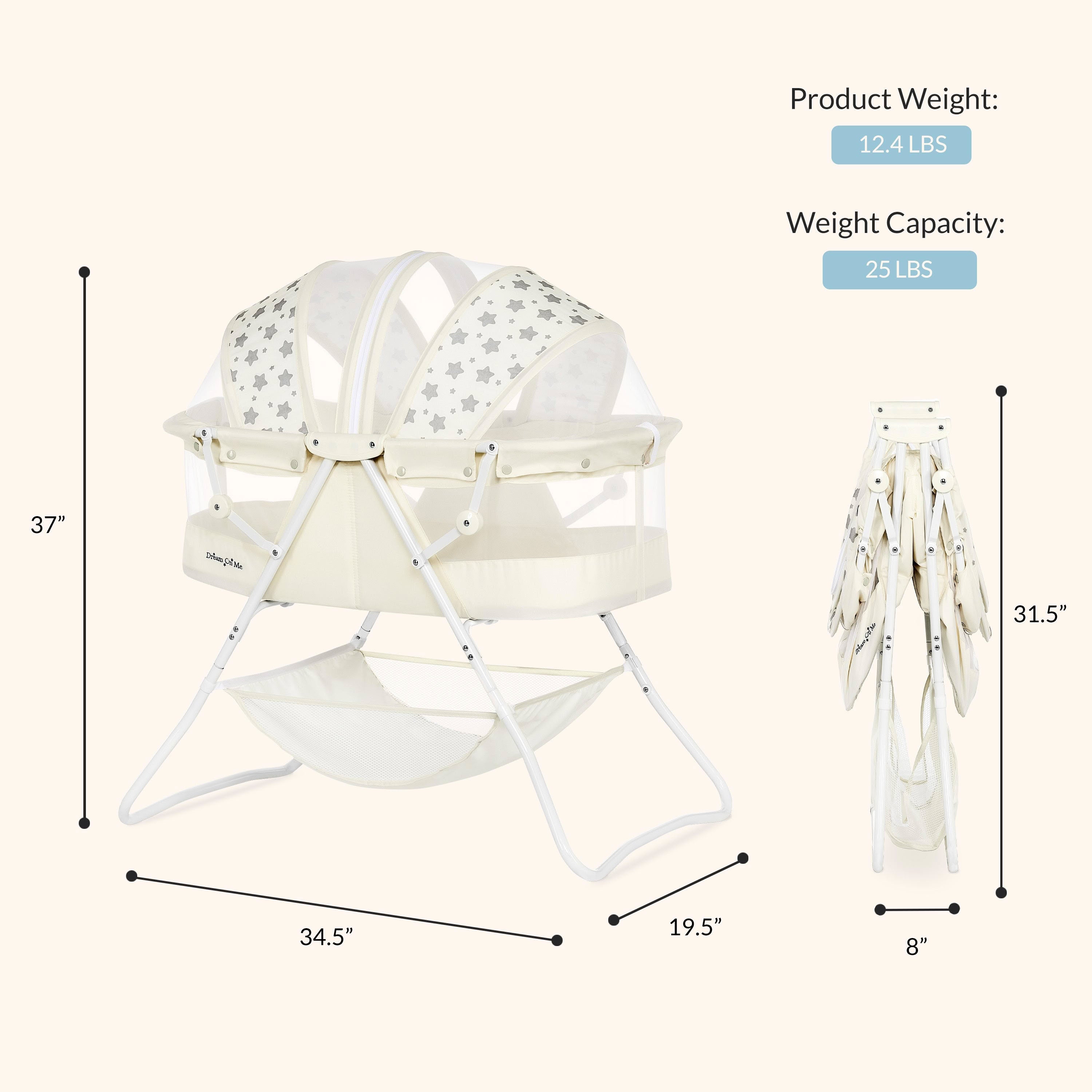Dream On Me Karley Bassinet