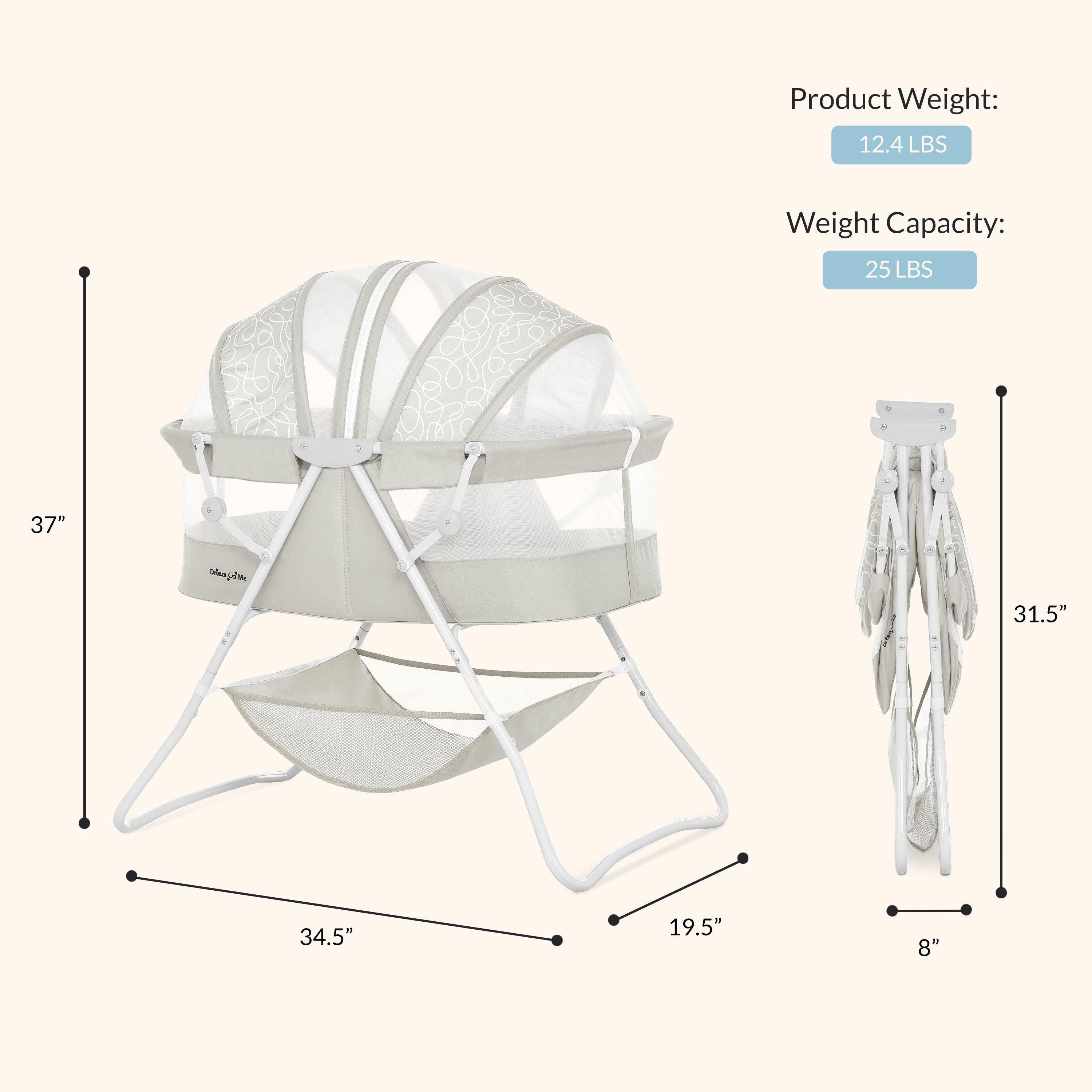 Dream On Me Karley Bassinet