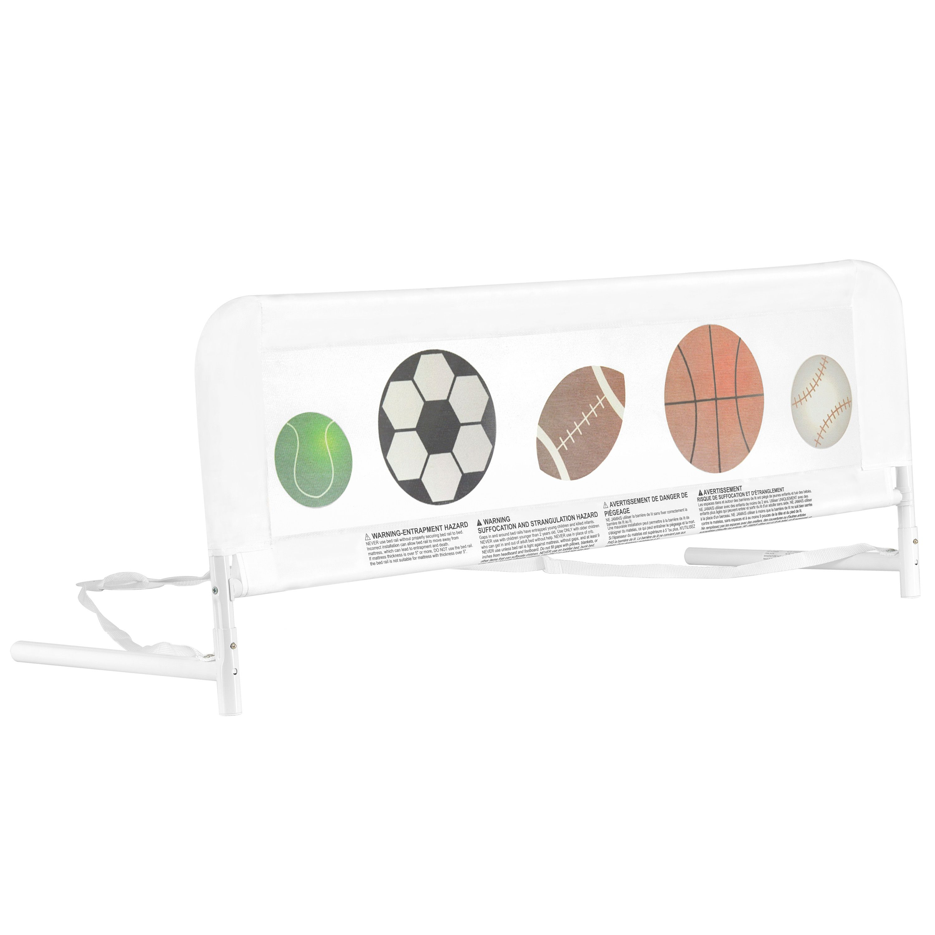 Dream On Me Adjustable Mesh Bed Rail