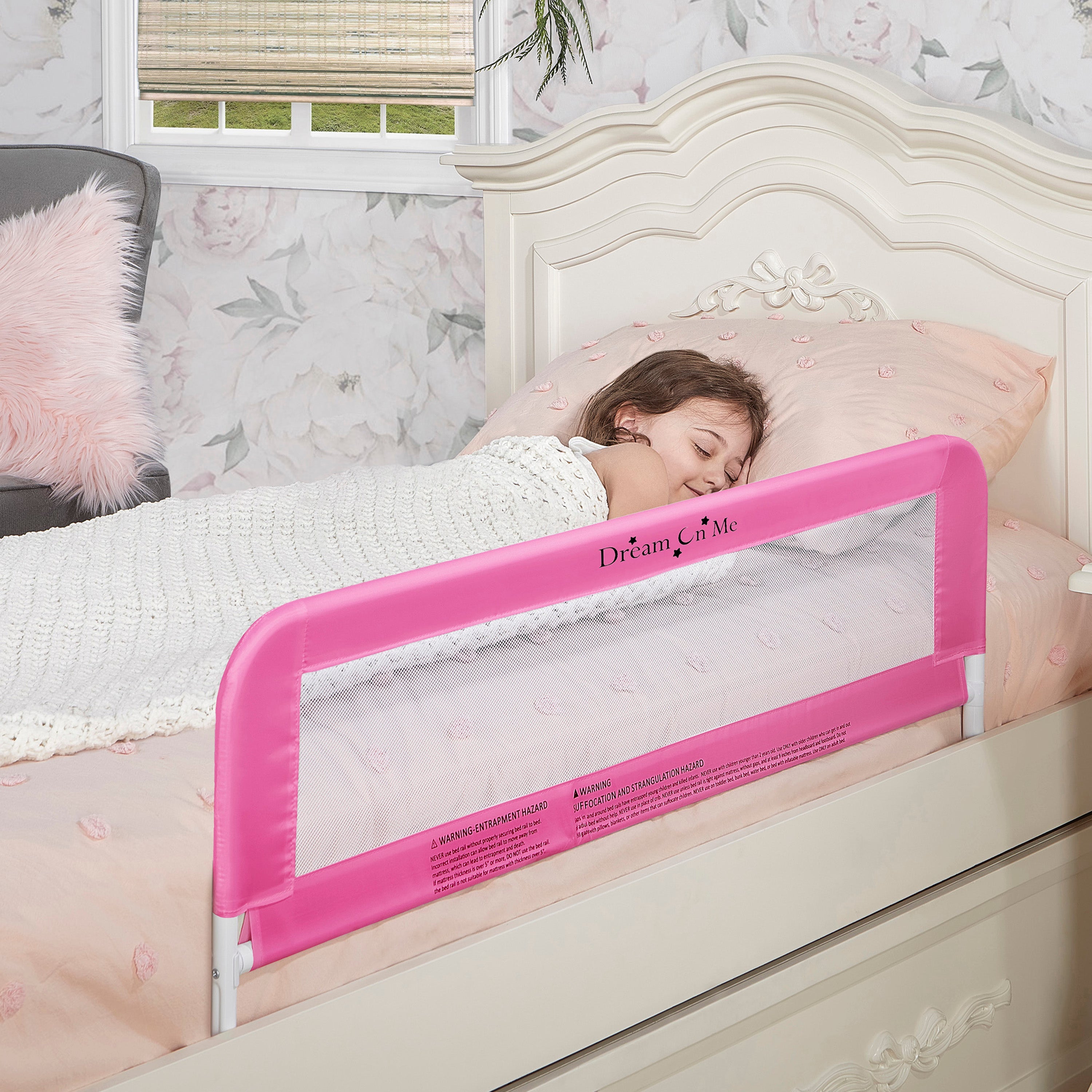 Dream On Me Adjustable Mesh Bed Rail