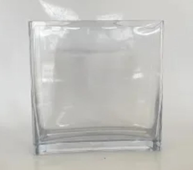 Square Glass Vase