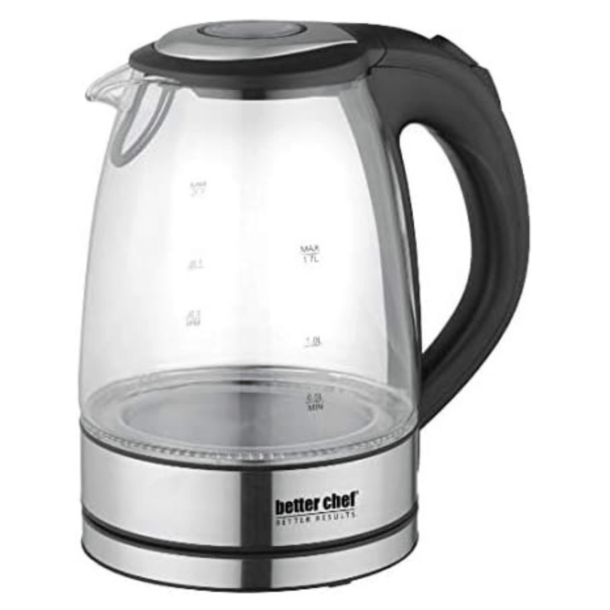 Better Chef 1500W 7-Cup Cordless Electric Glass Kettle