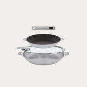 Cristel 4-Piece mixed frying pan Set