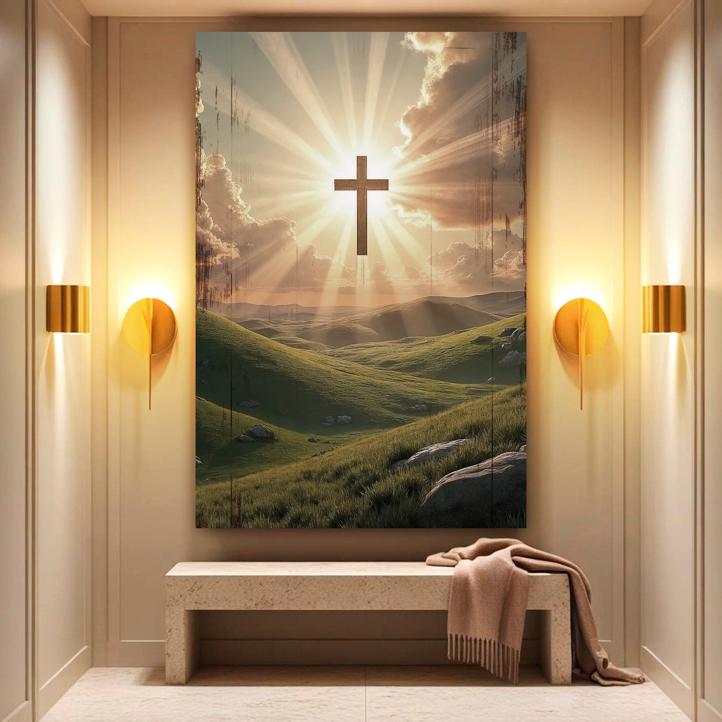 Amazing Grace Christmas Wall Sign