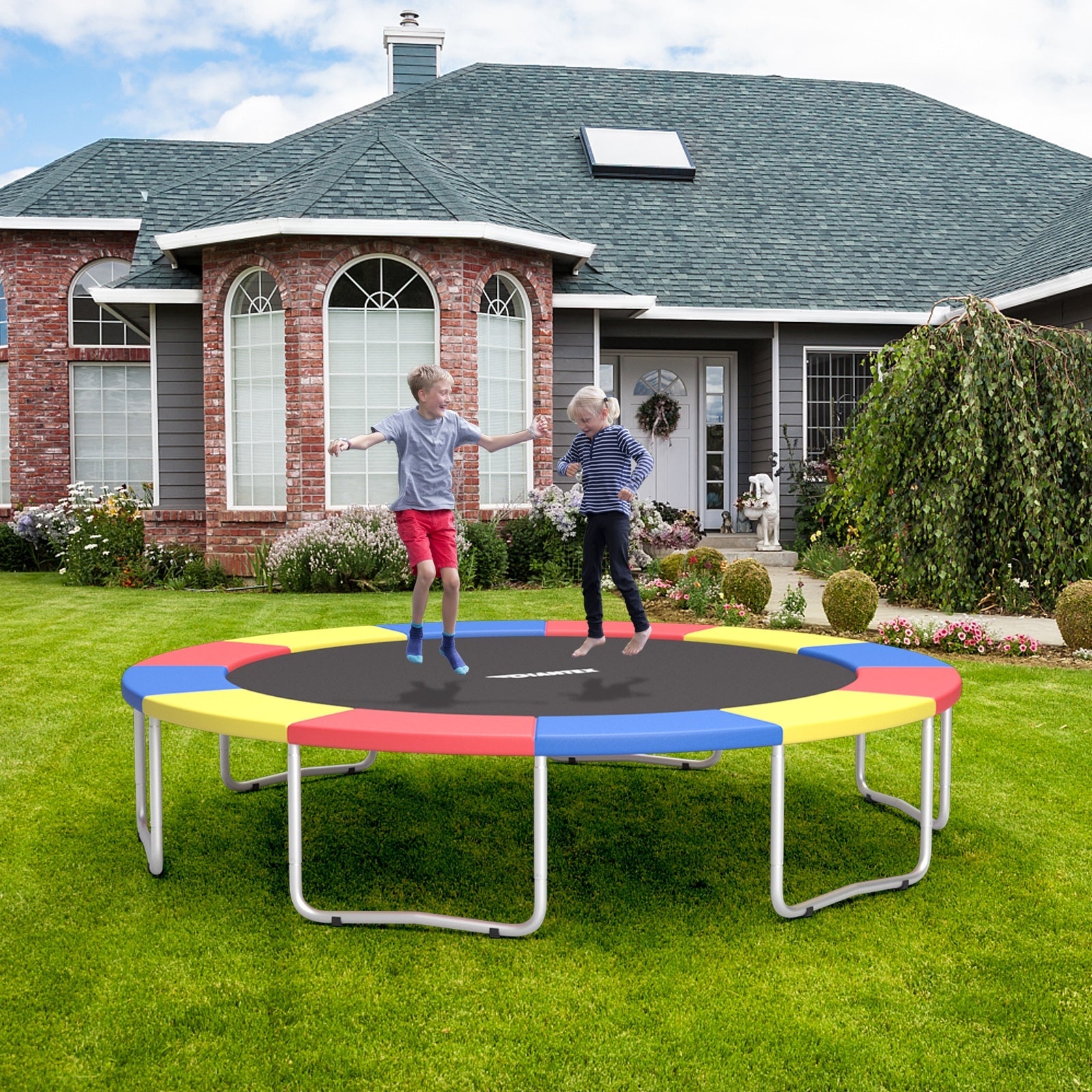 Linensnthings.com 10 Feet Universal Spring Cover Trampoline Replacement ...