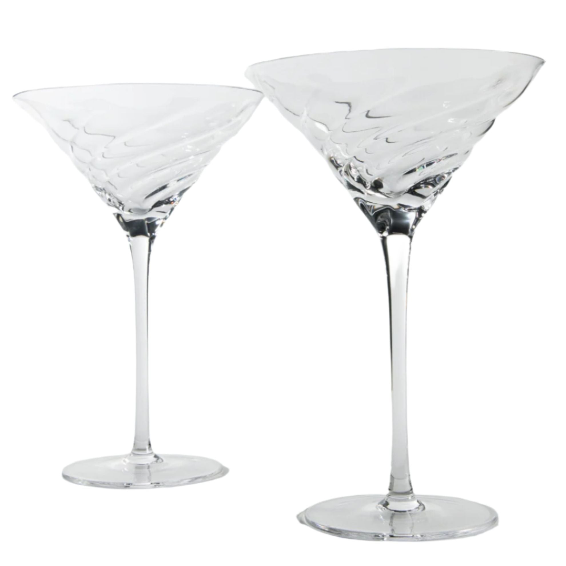 Vortex Martini Glass
