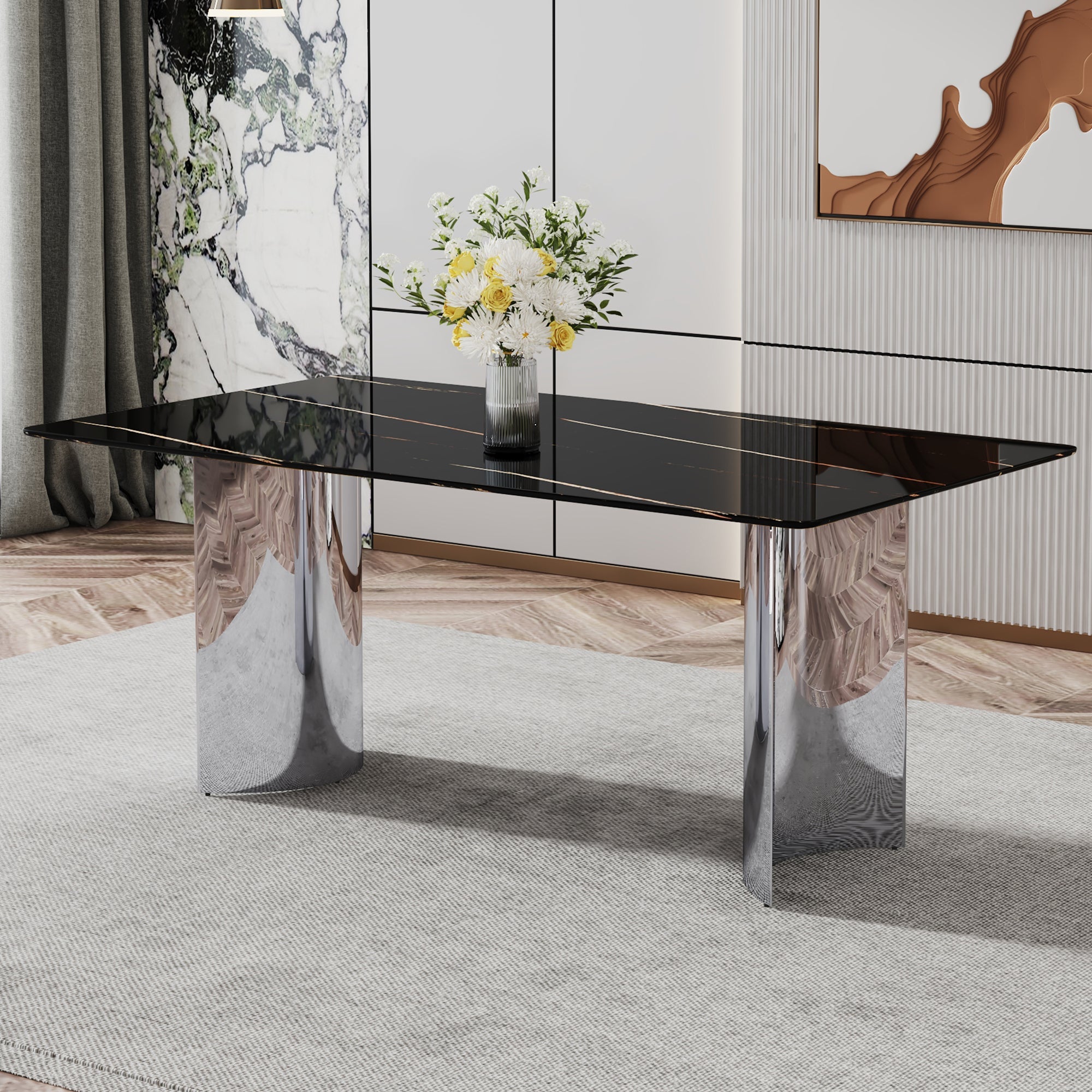 Modern Minimalist Dining Table