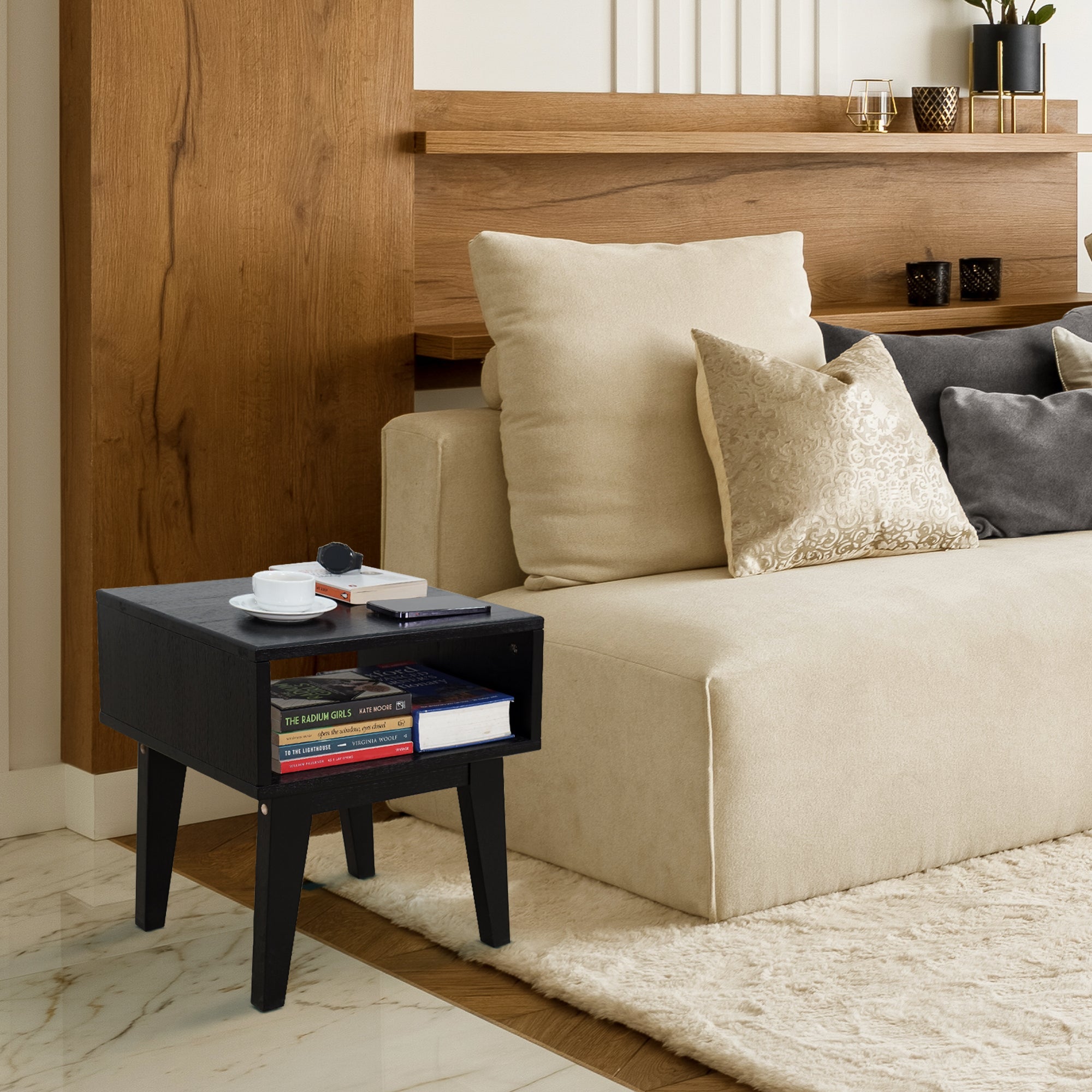 Acacia Serena Solid Wood Nightstand