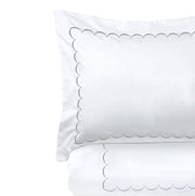 Scallop Embroidered Duvet Set
