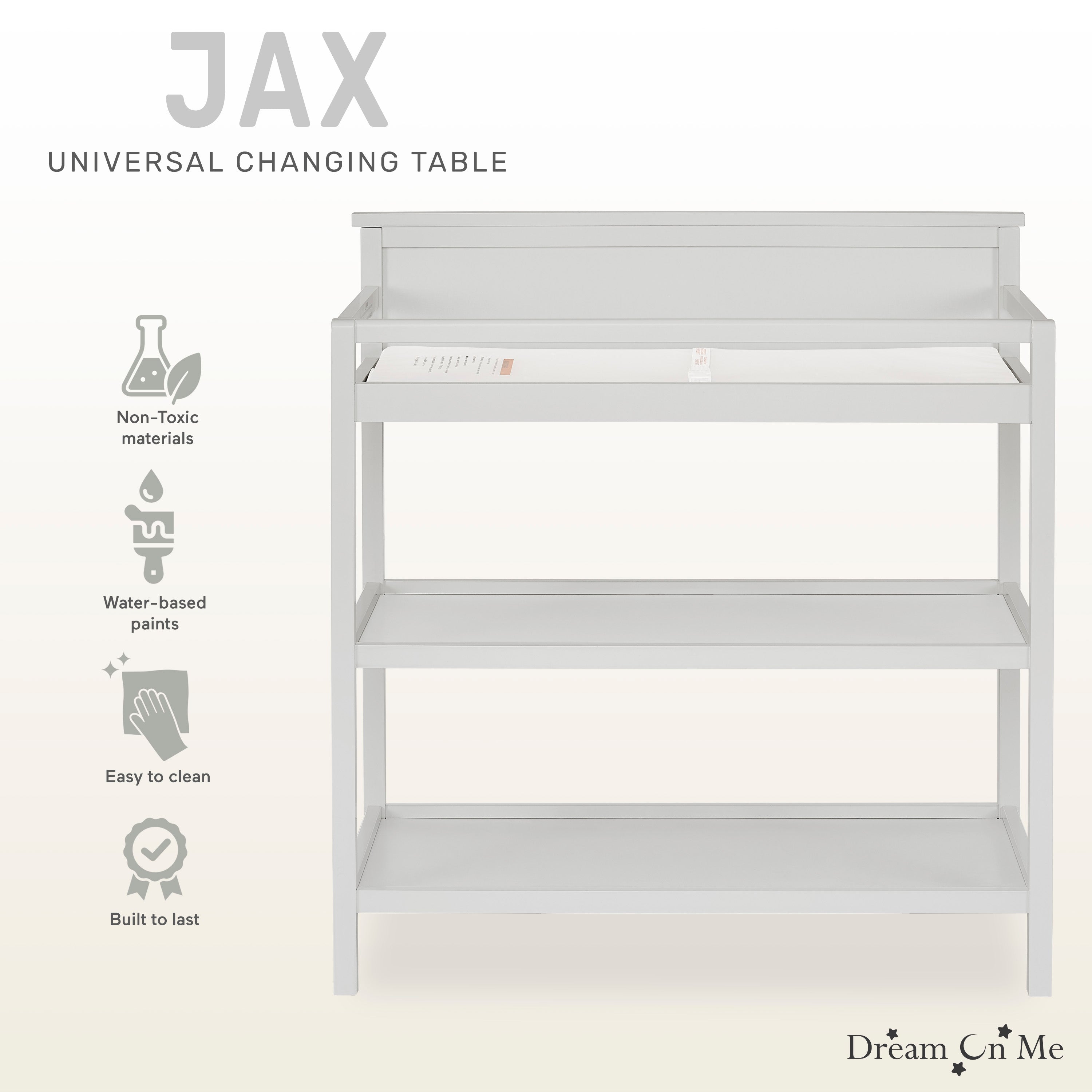 Dream On Me Jax Universal Changing table