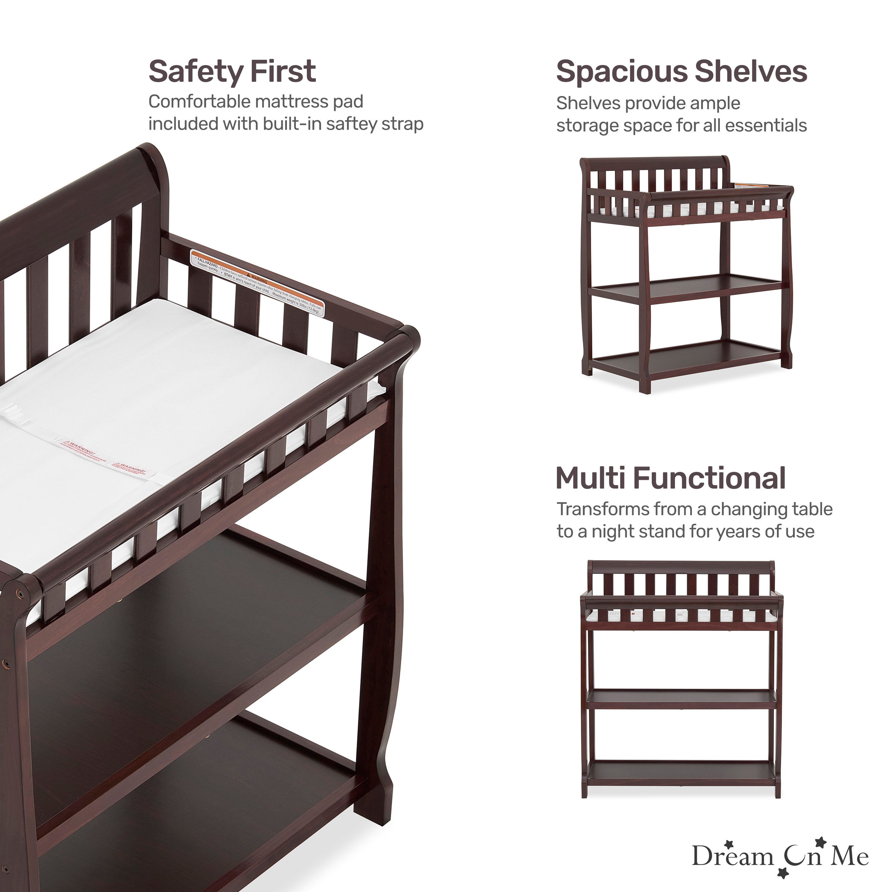 Dream On Me Ashton Changing table