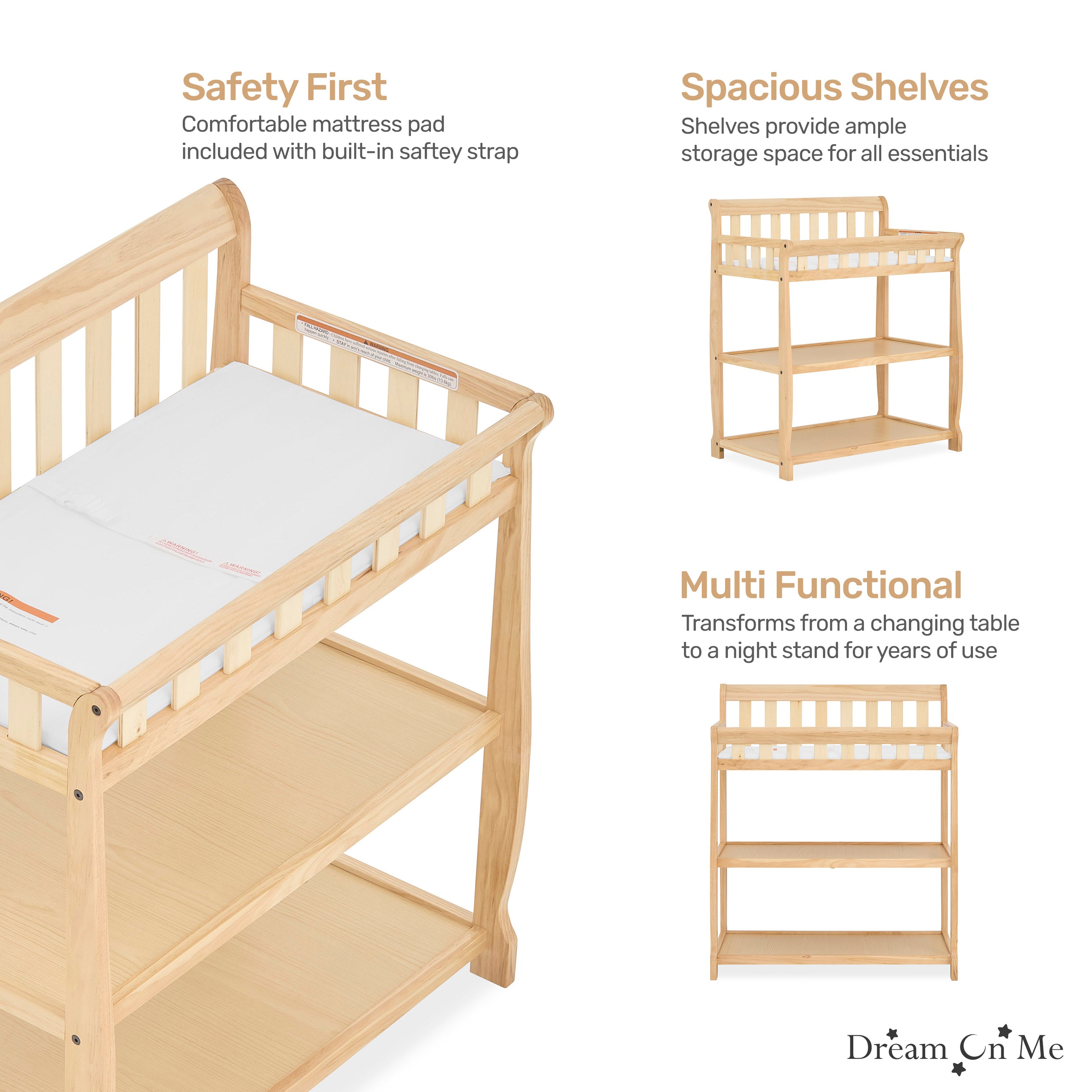 Dream On Me Ashton Changing table