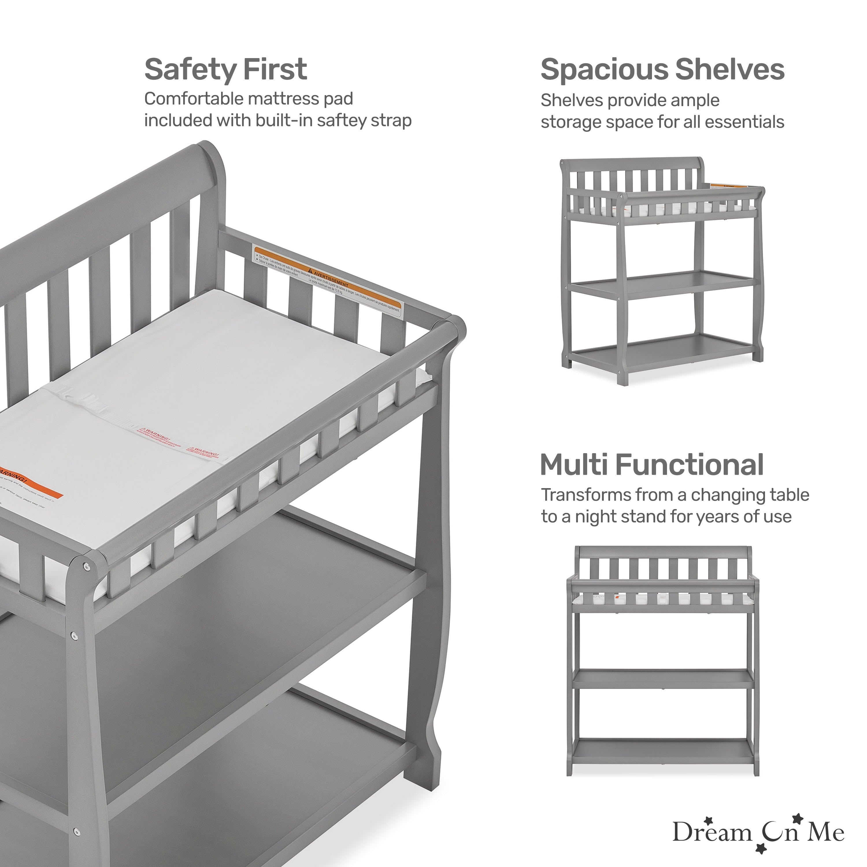 Dream On Me Ashton Changing table