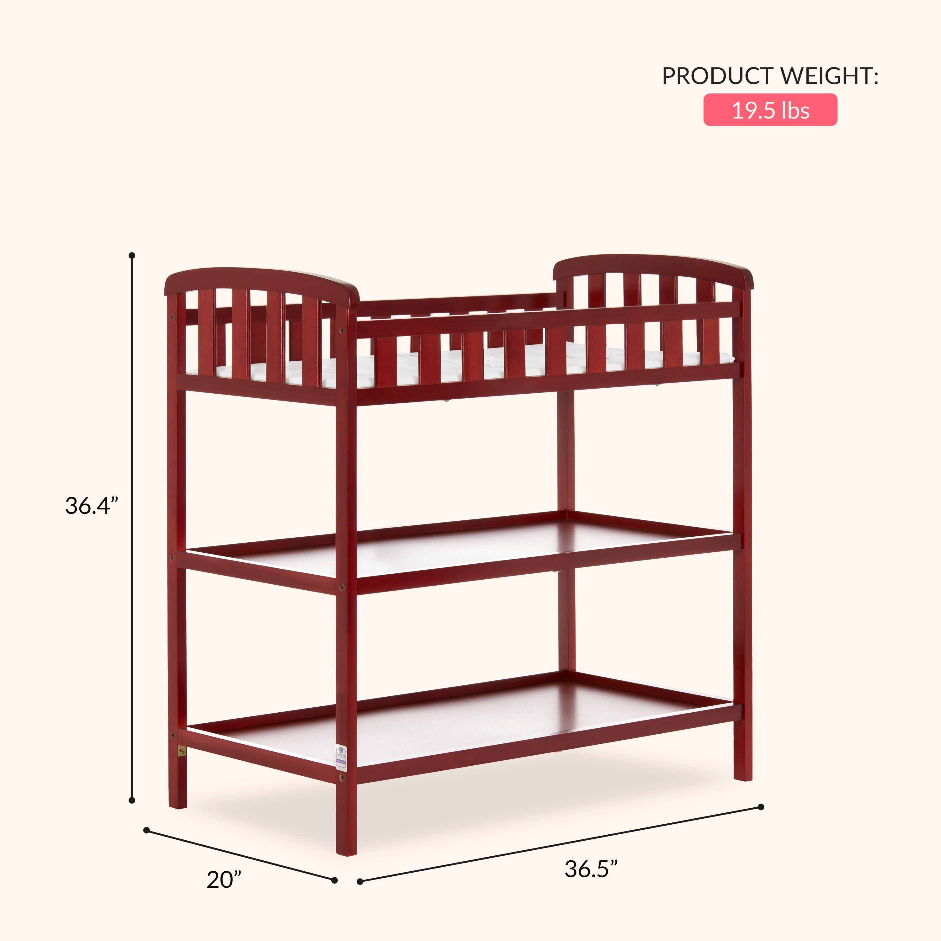 Dream On Me Emily Changing Table