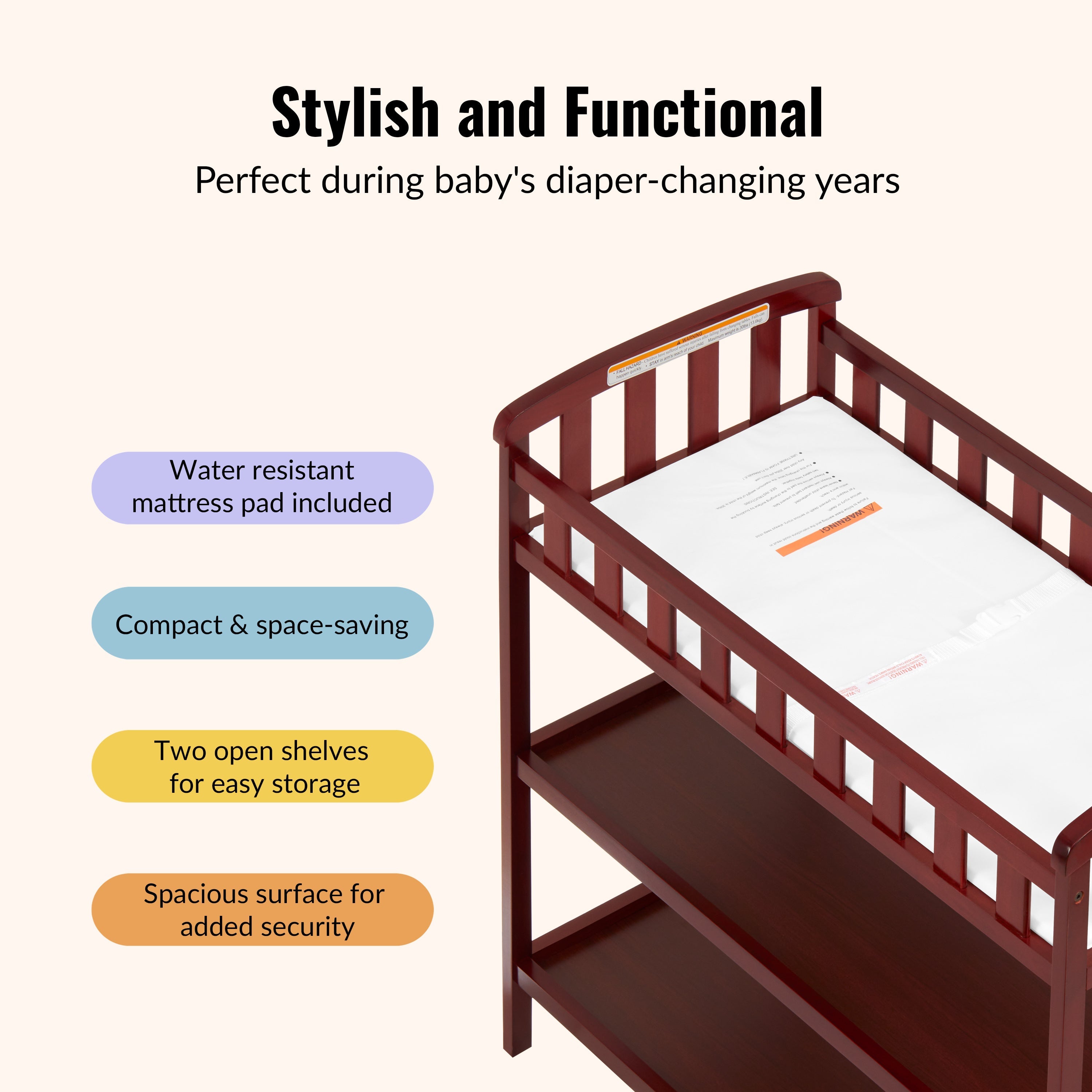 Dream On Me Emily Changing Table