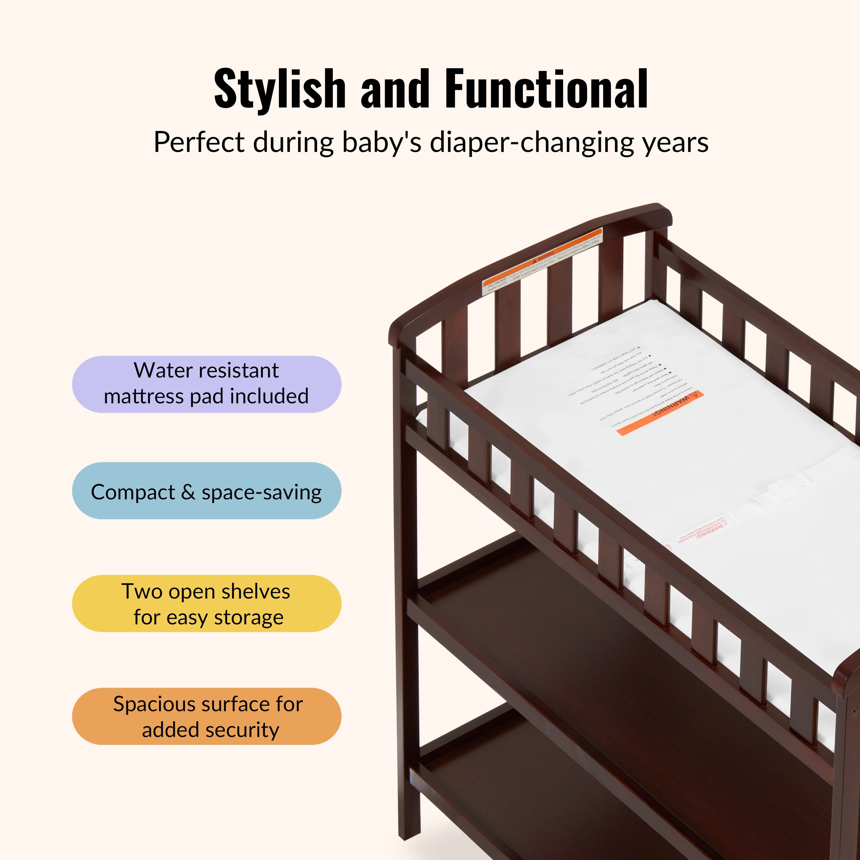 Dream On Me Emily Changing Table