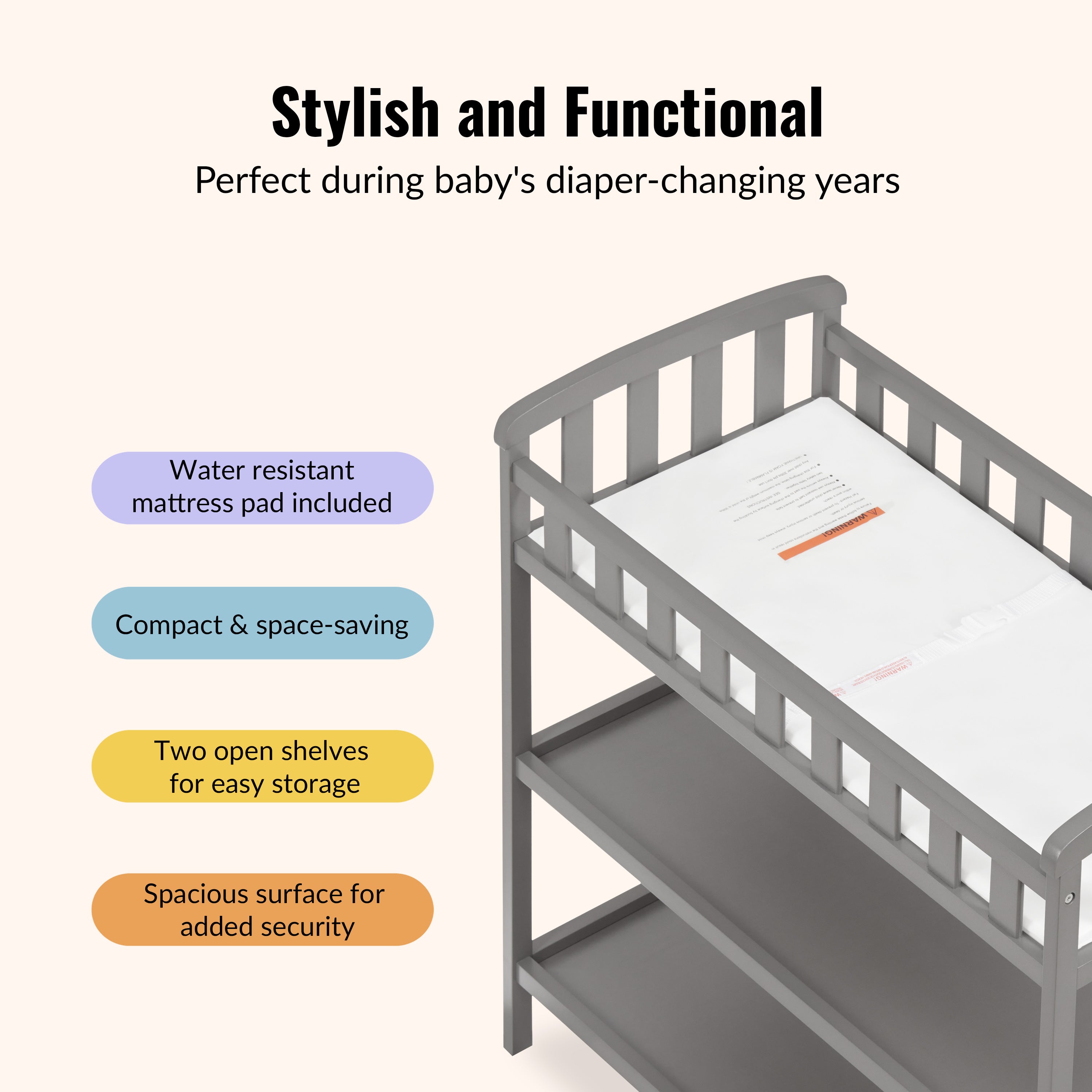 Dream On Me Emily Changing Table