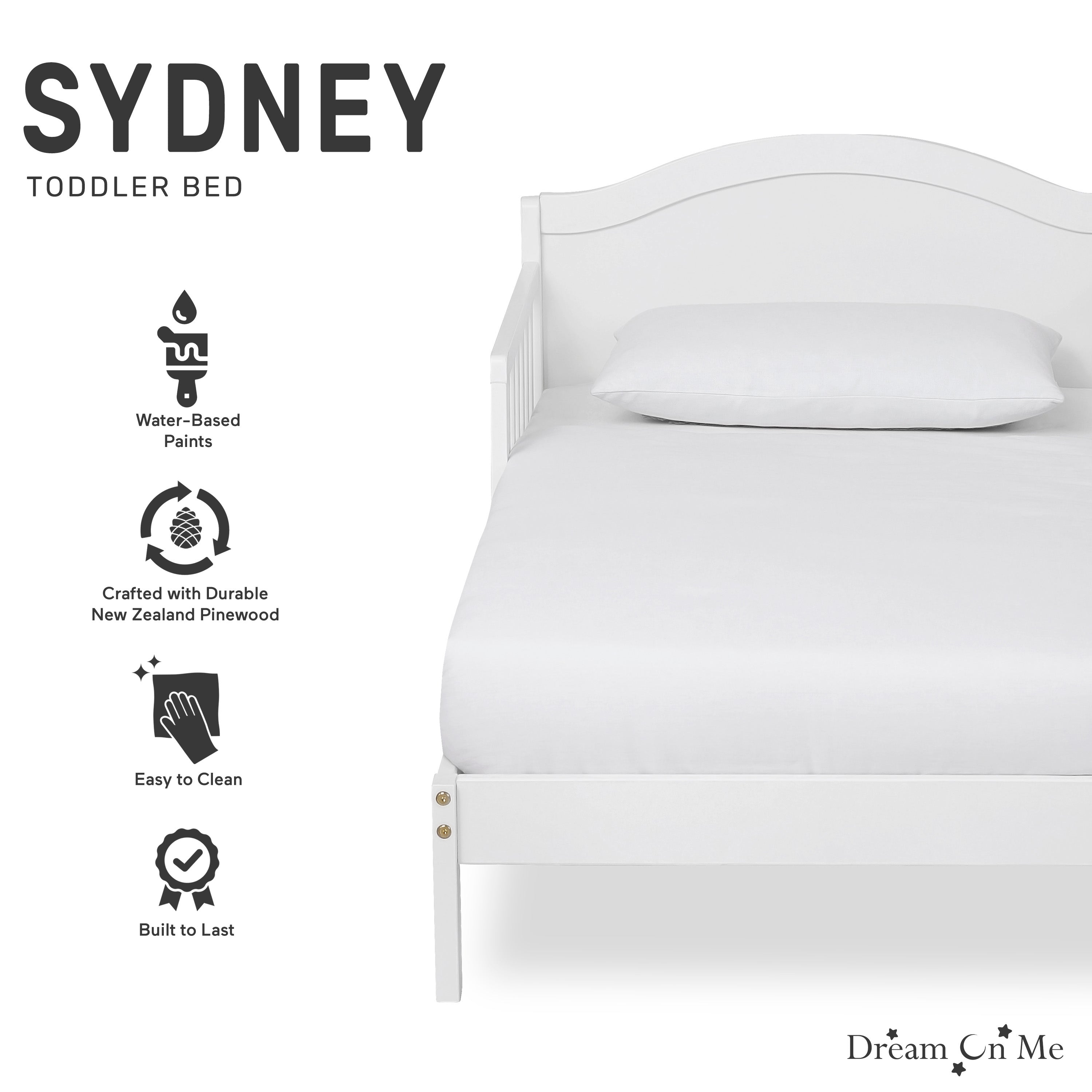 Dream On Me Sydney Toddler bed