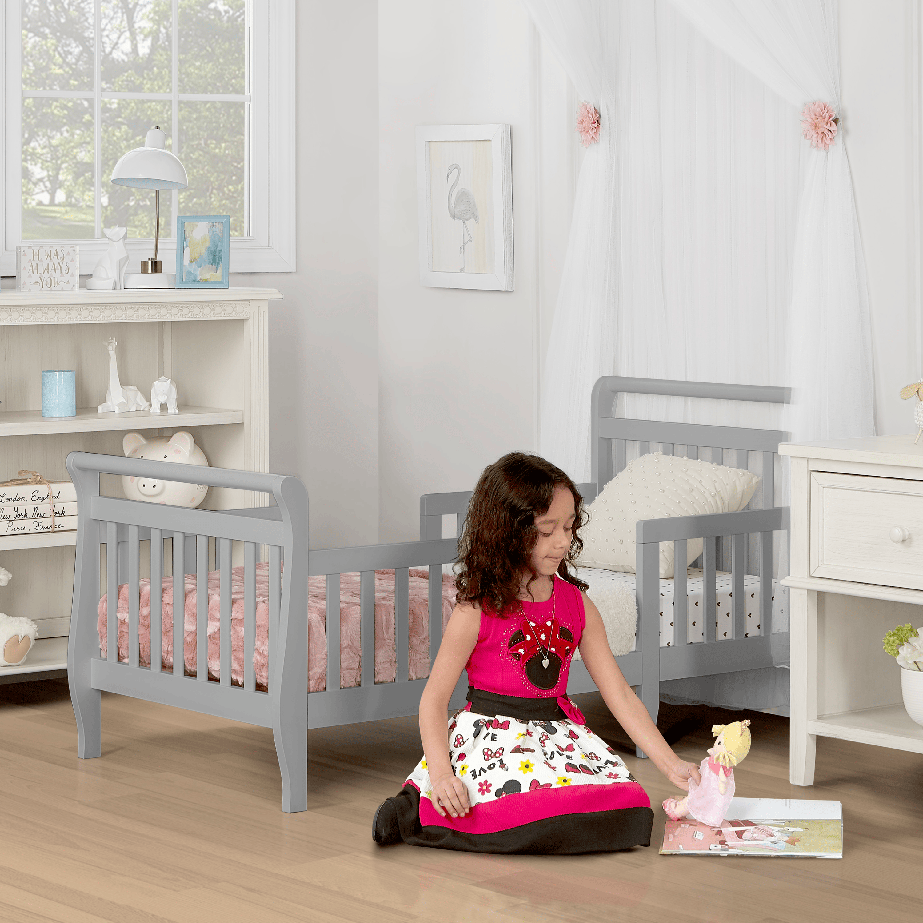 Dream On Me Emma 3 in 1 Convertible Toddler Bed