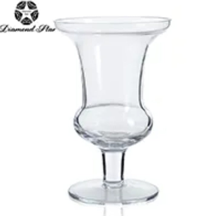 Glass Urn Vase, 2 Size Options