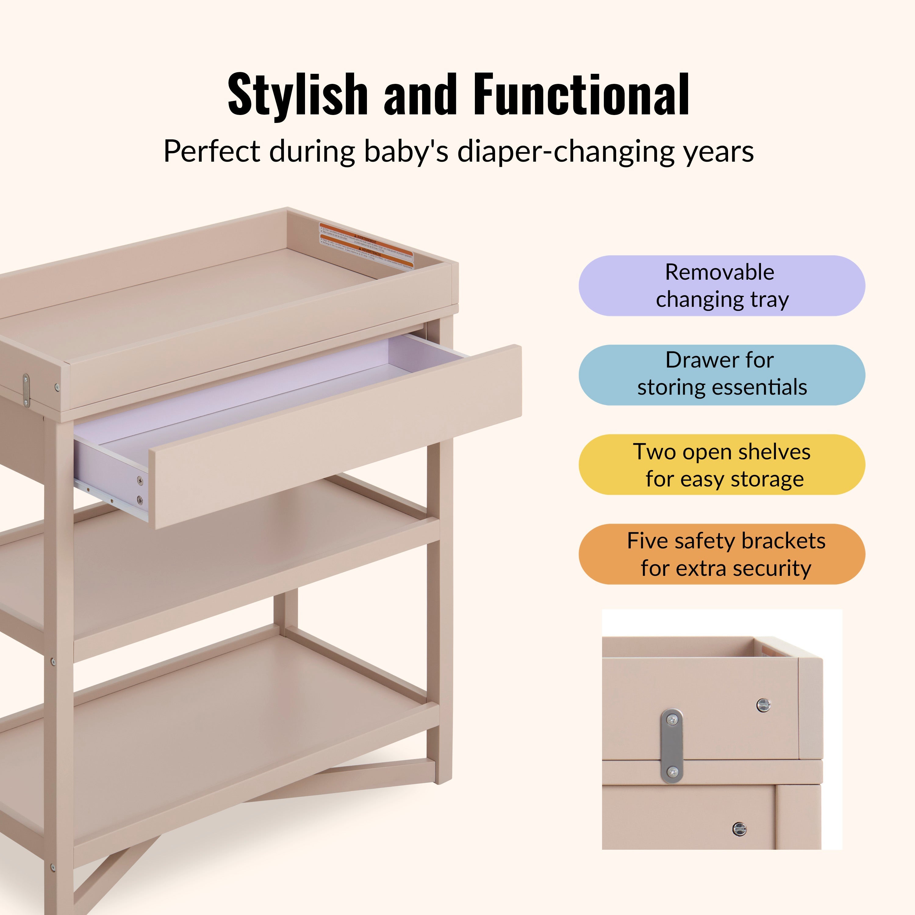 Dream On Me Owen Changing Table