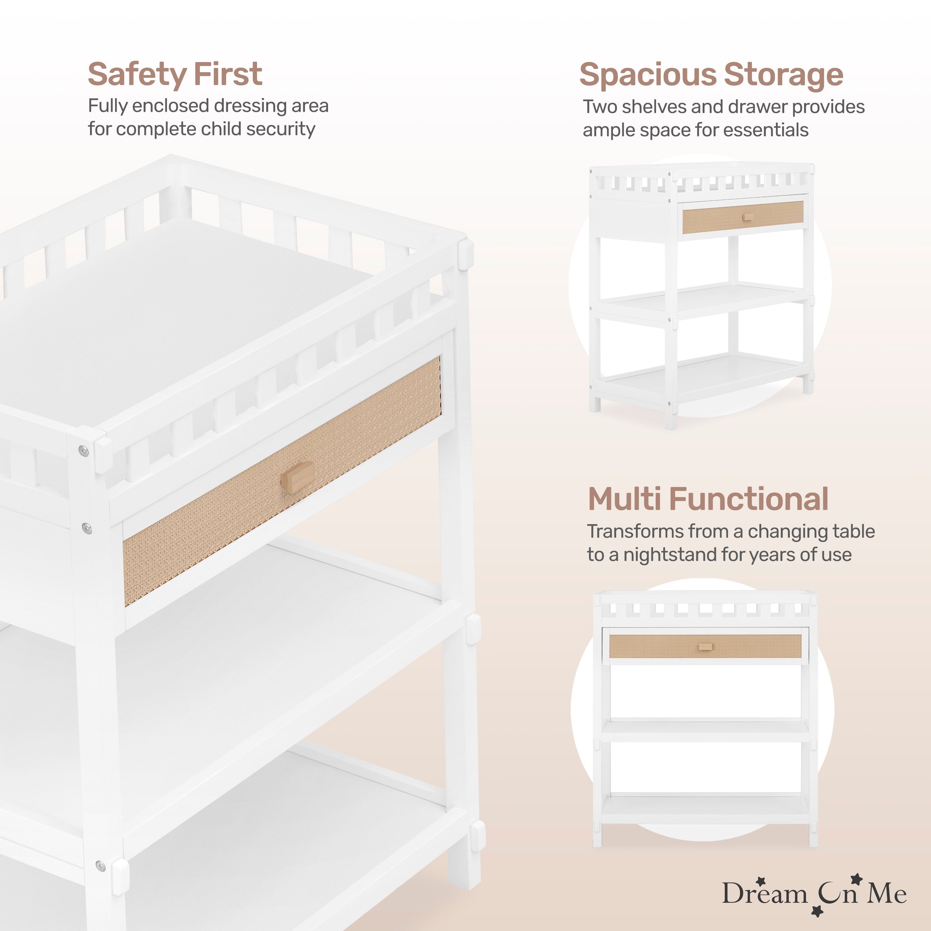 Dream On Me Doula Changing Table