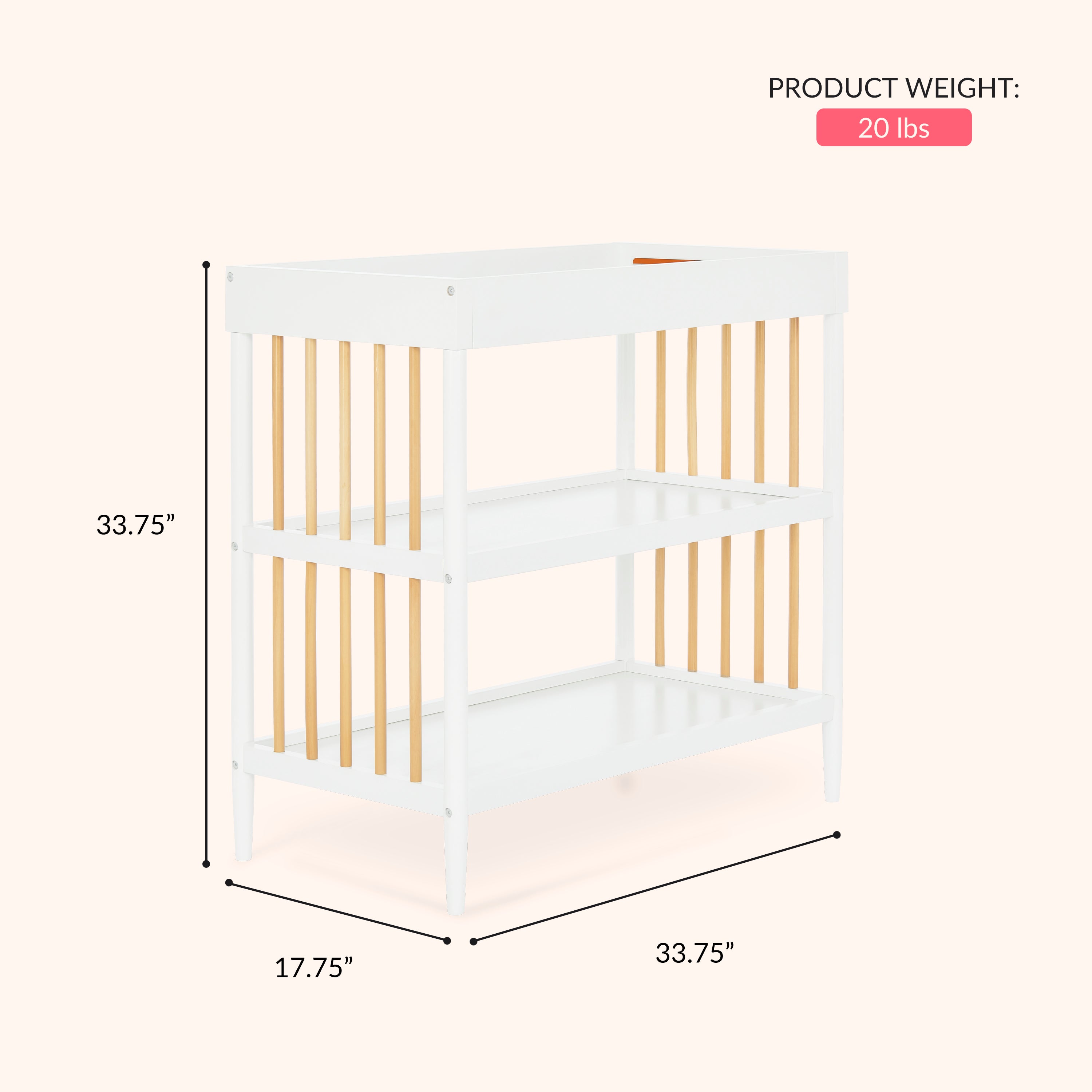 Dream On Me Clover Changing Table