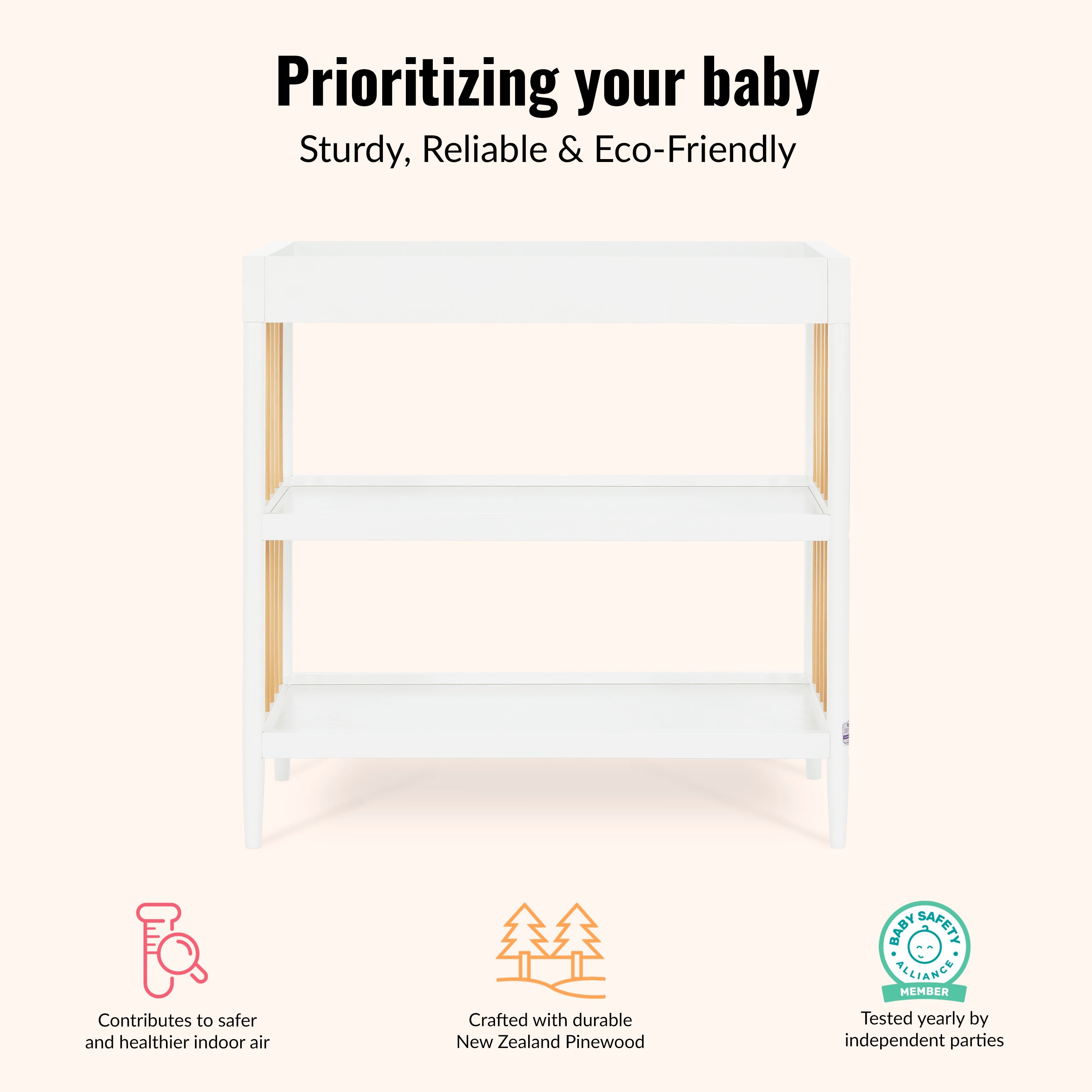 Dream On Me Clover Changing Table