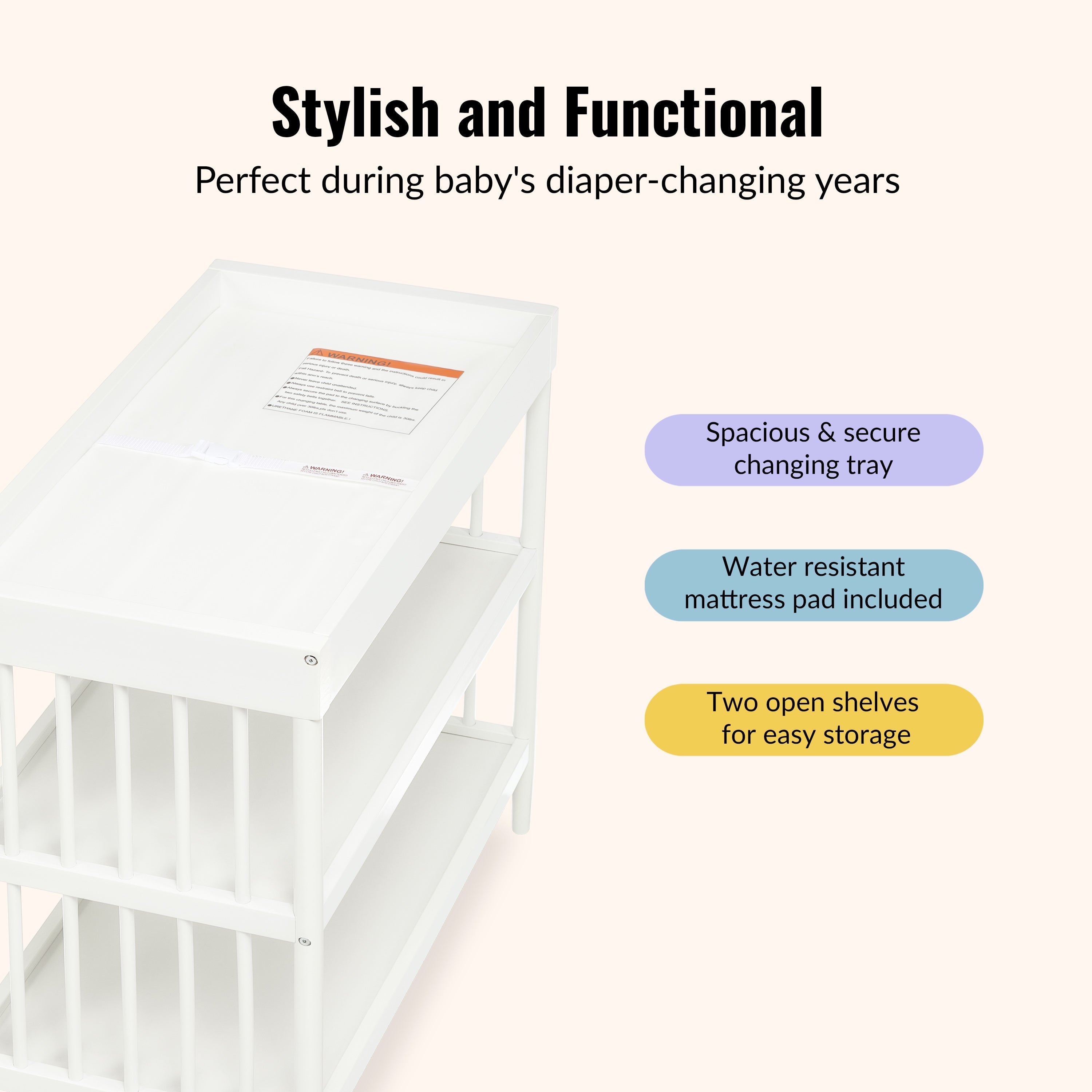 Dream On Me Clover Changing Table