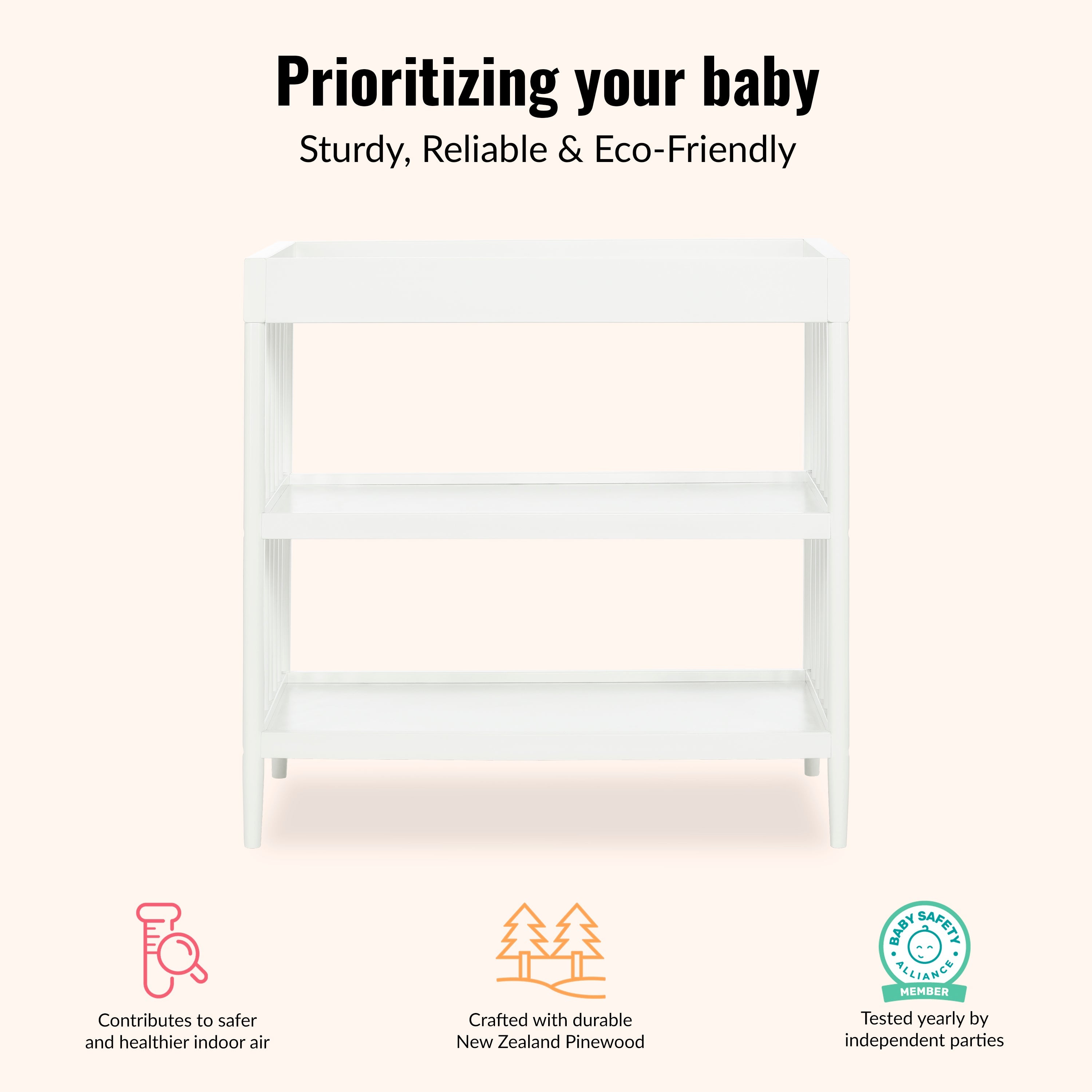 Dream On Me Clover Changing Table