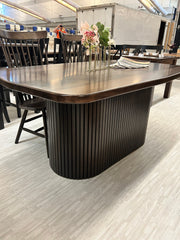 Ashley Fluted Pedestal Table