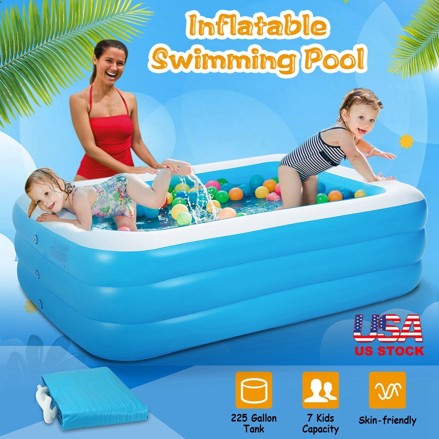 Inflatable Swimming Pools for Family