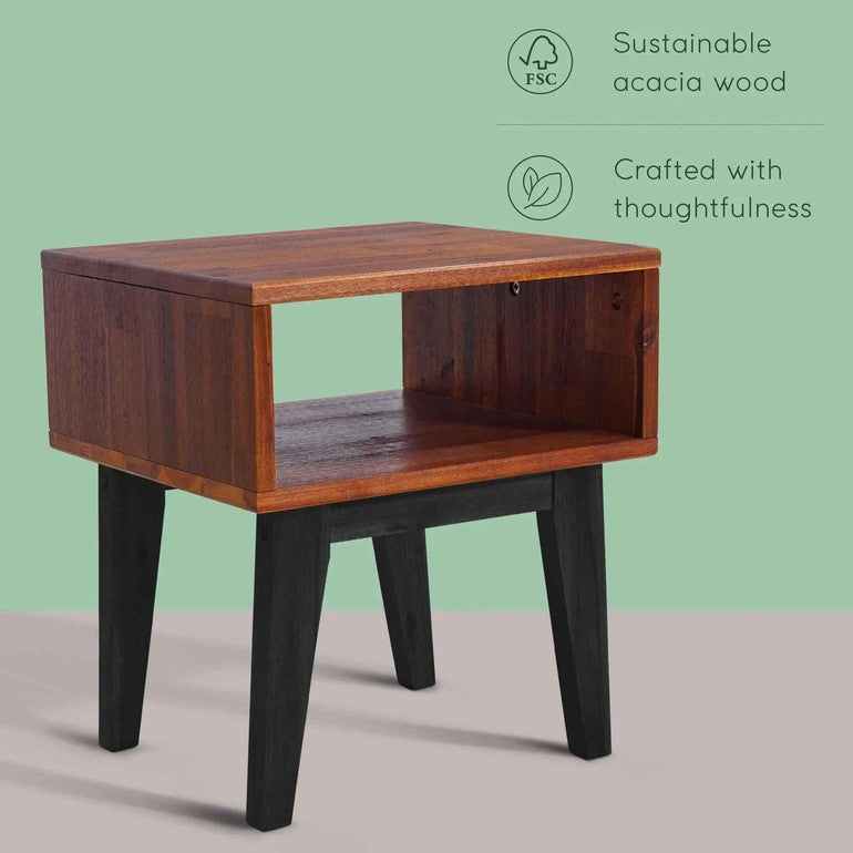 Acacia Serena Solid Wood Nightstand