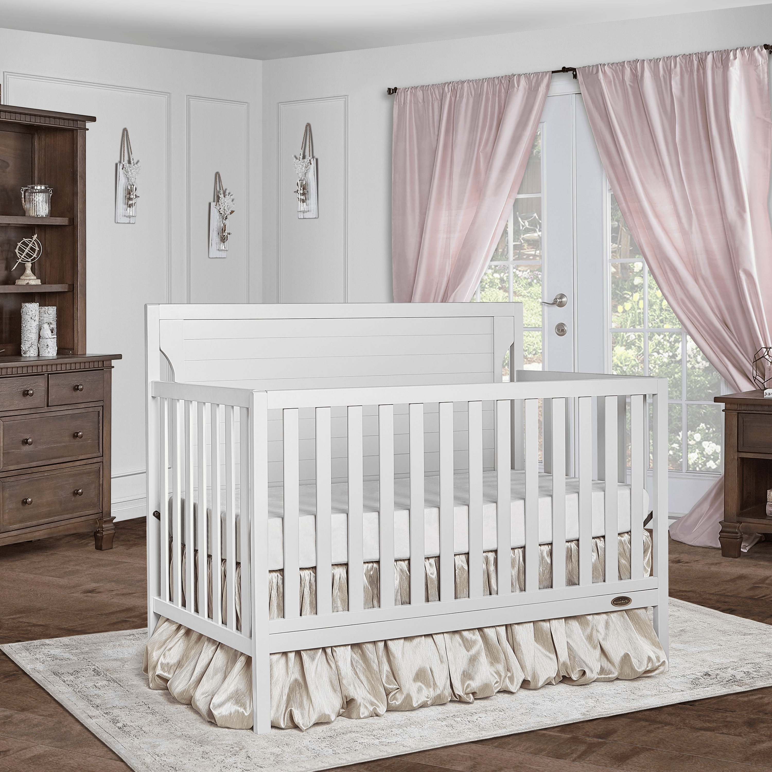 Dream On Me Cape Cod 5 in 1 Convertible Crib