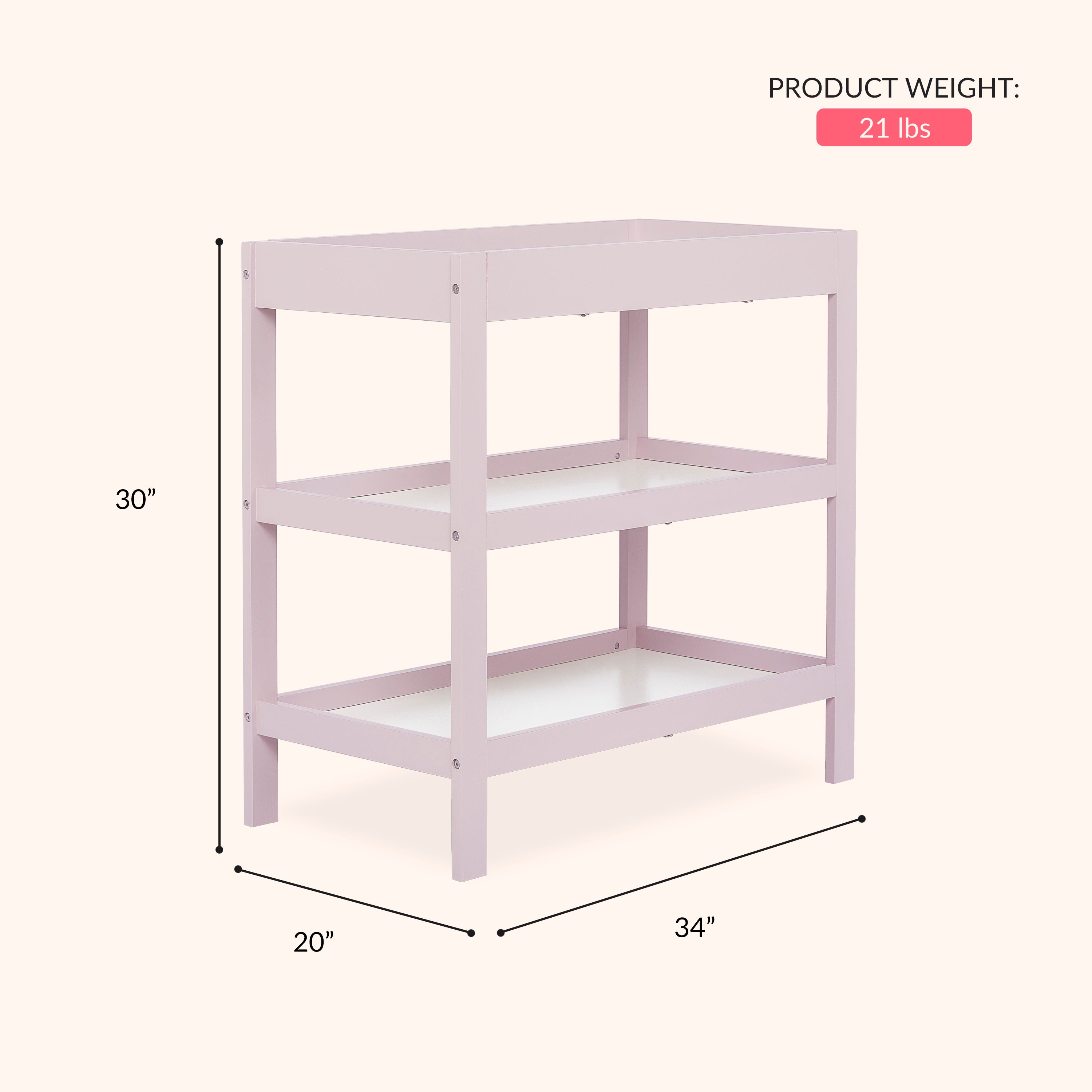 Dream On Me Ridgefield Changing Table