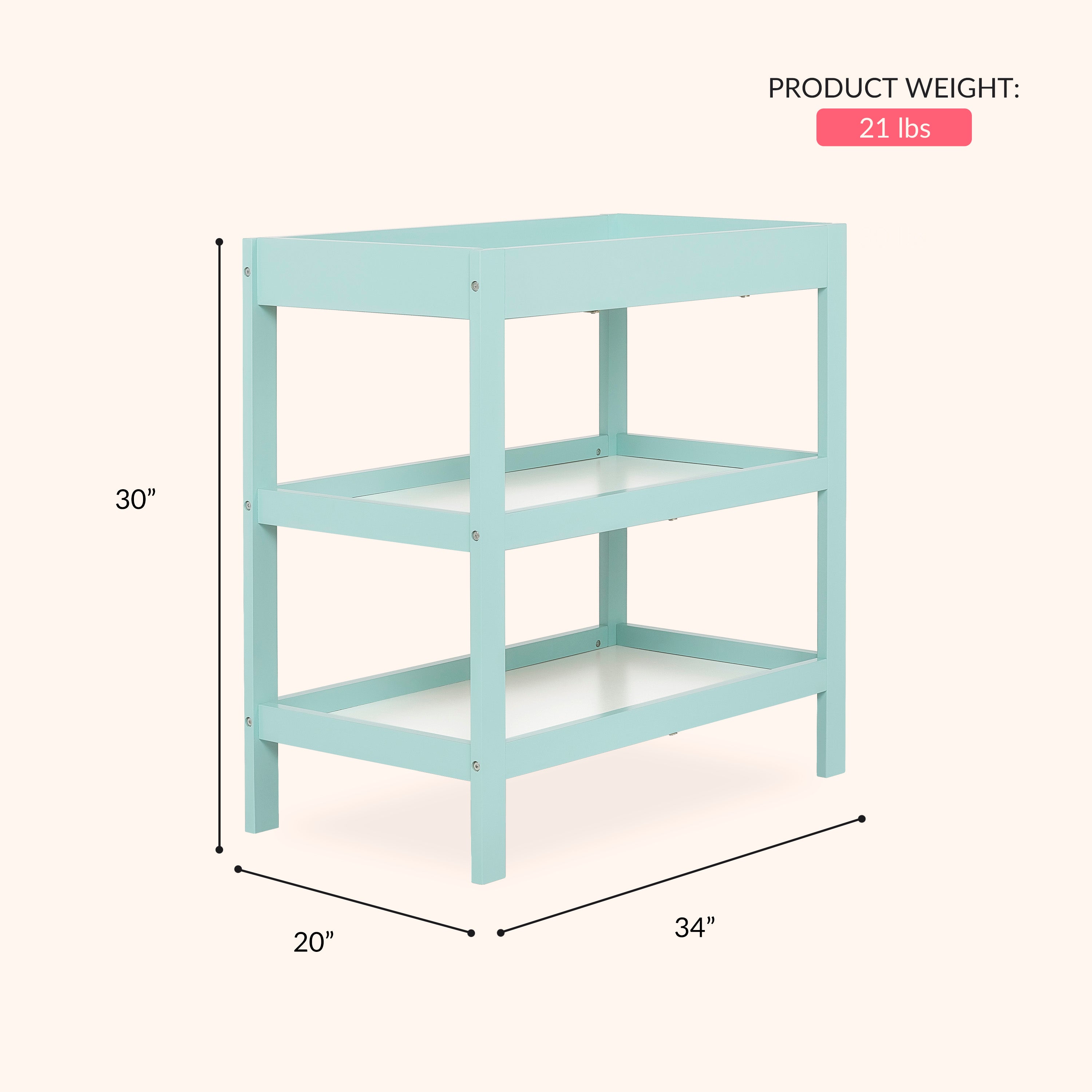 Dream On Me Ridgefield Changing Table