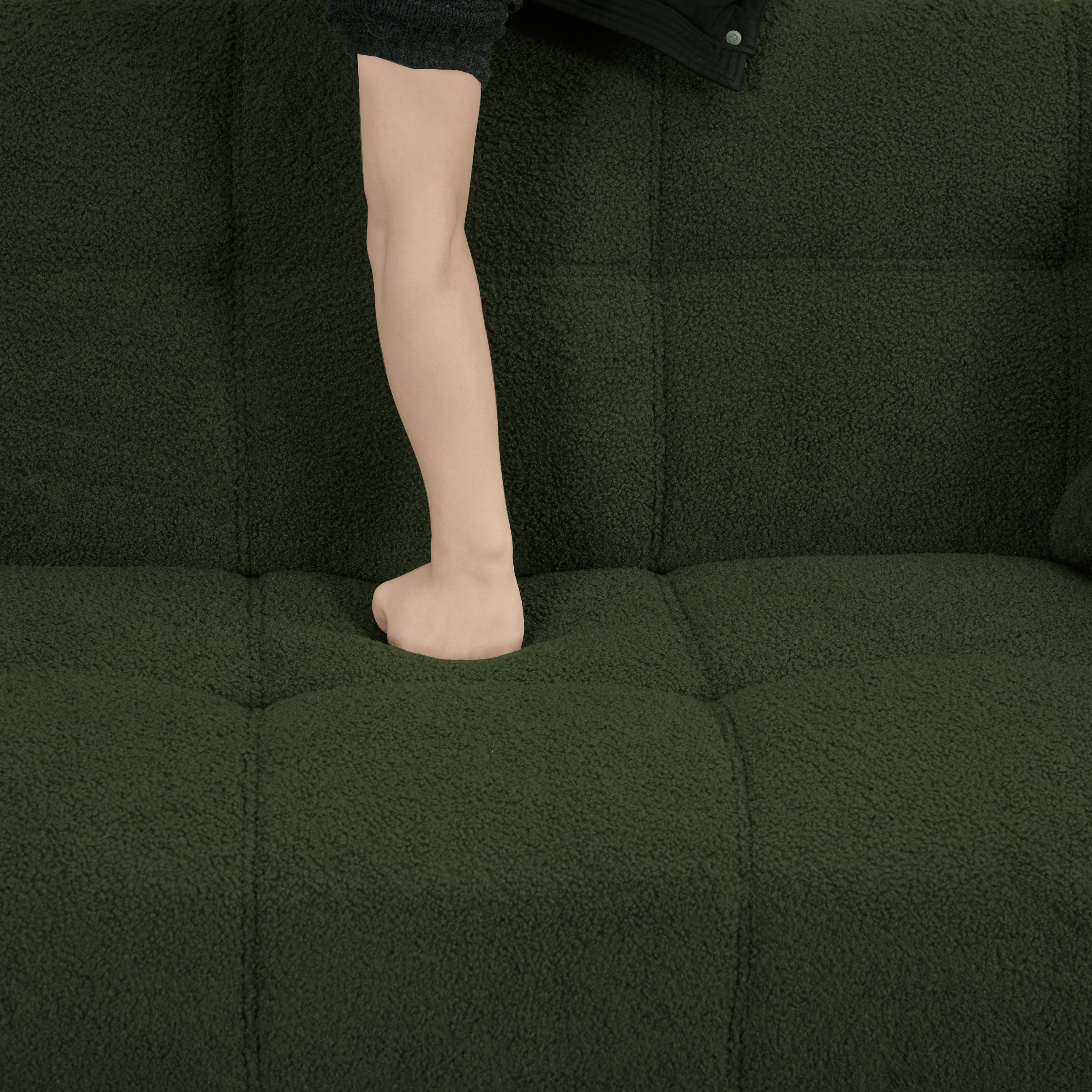70.1 'Futon Sofa Bed with Folding Armrests