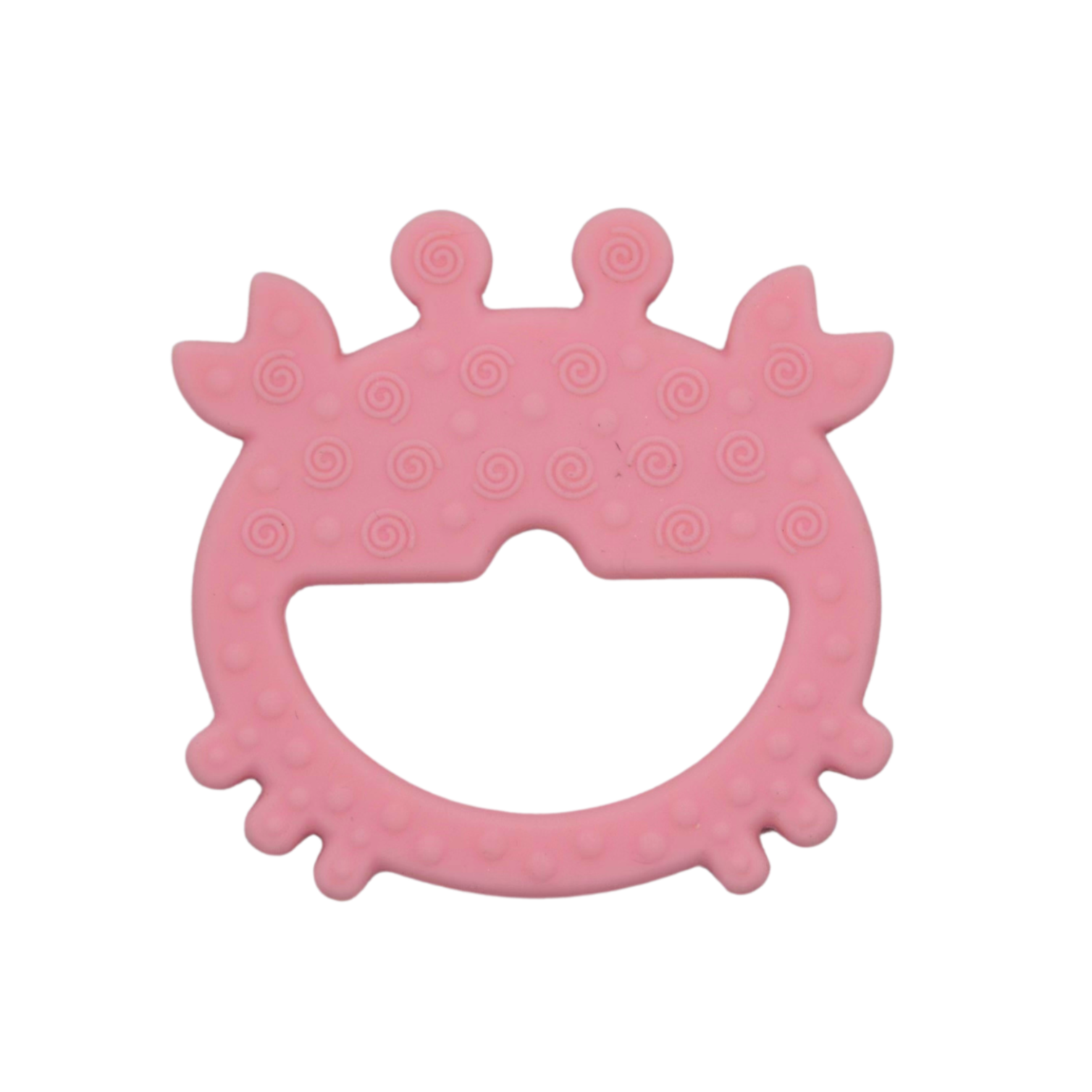 Crab Teether Set- Pink
