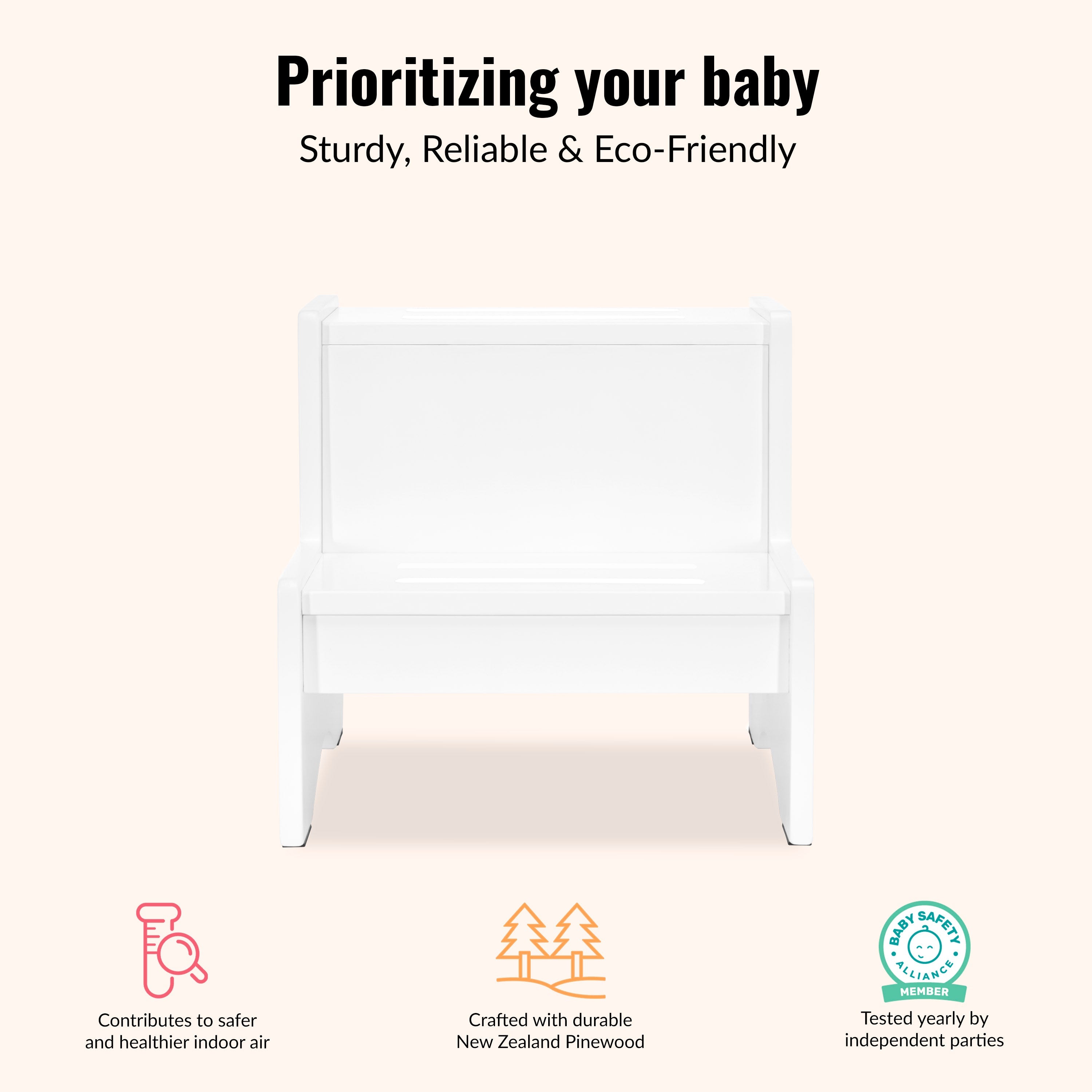 Dream On Me Little Steps Step Stool