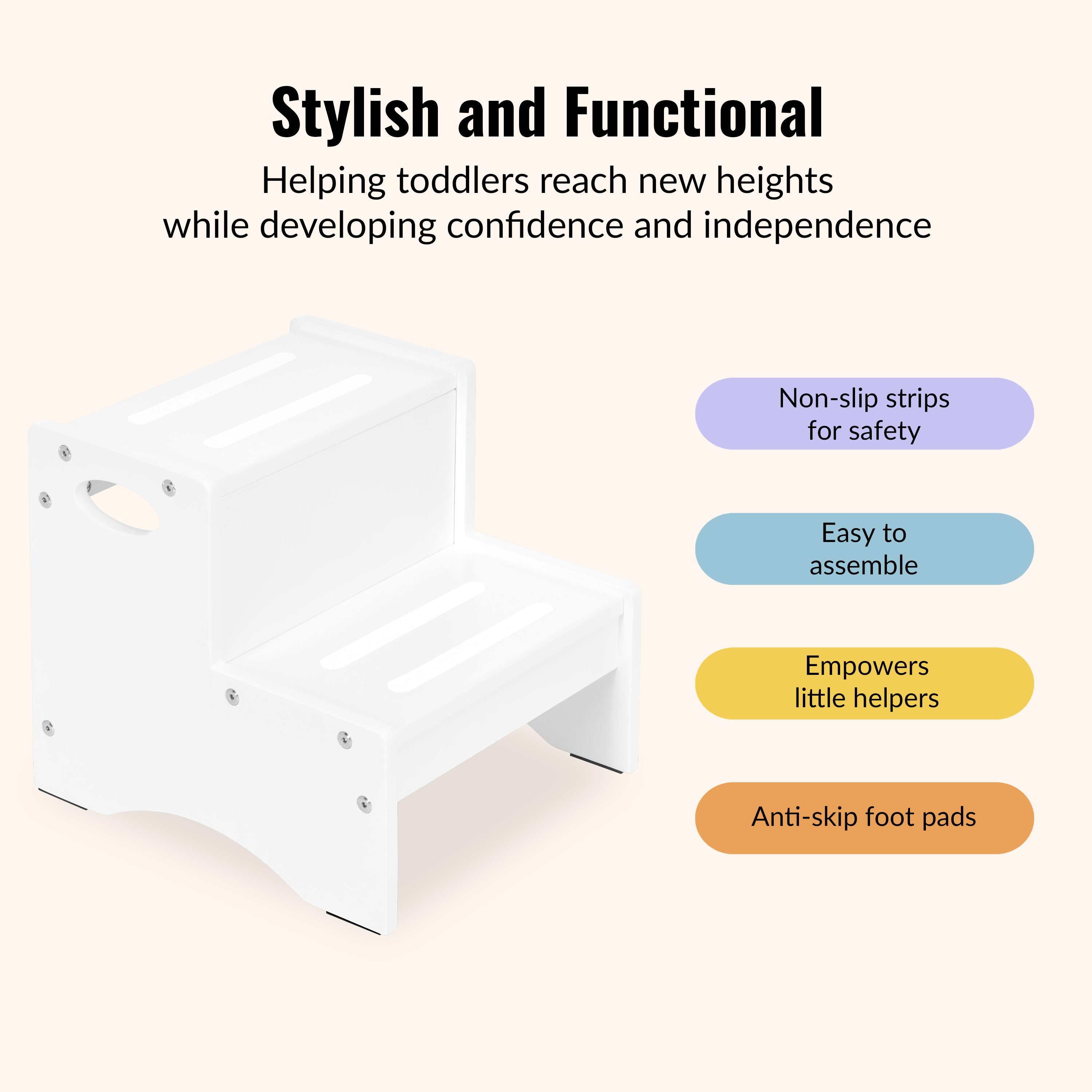 Dream On Me Little Steps Step Stool