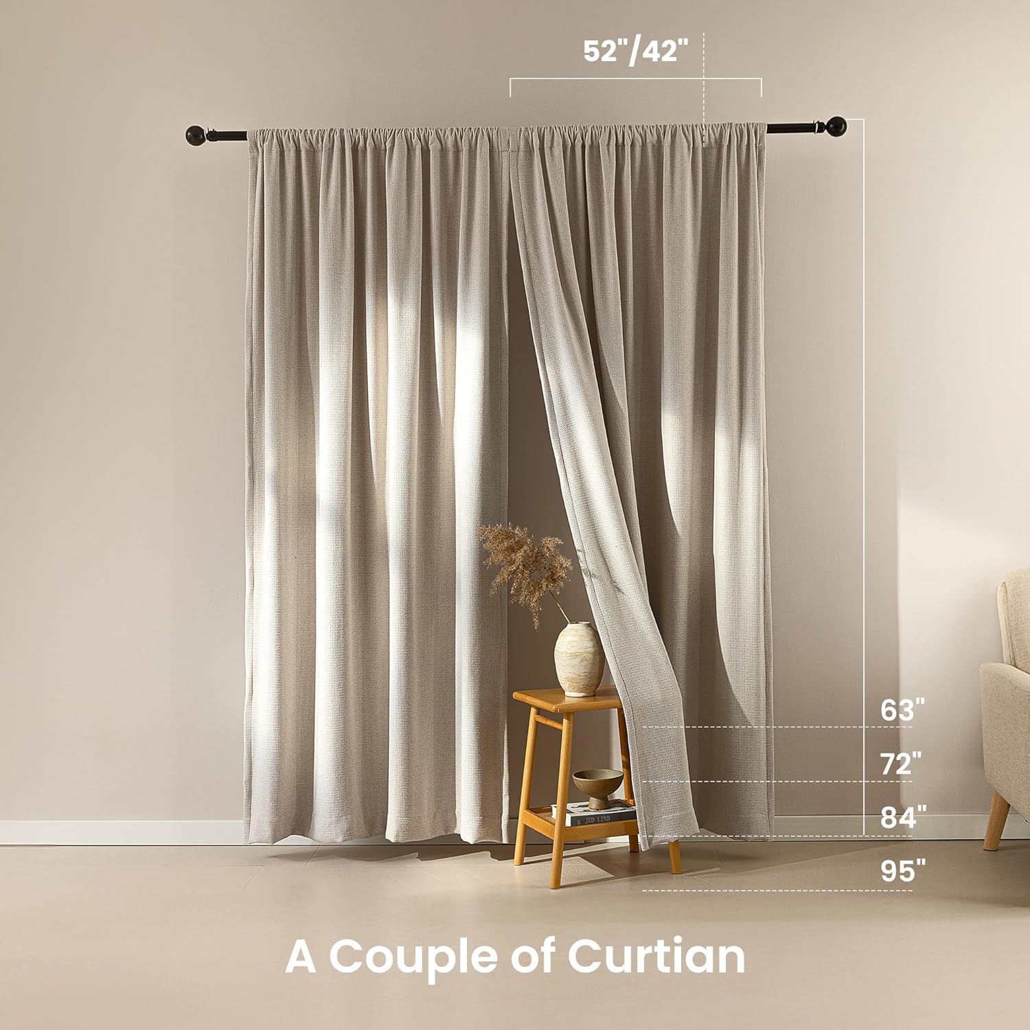 Blackout Curtains for Bedroom and Living Room
