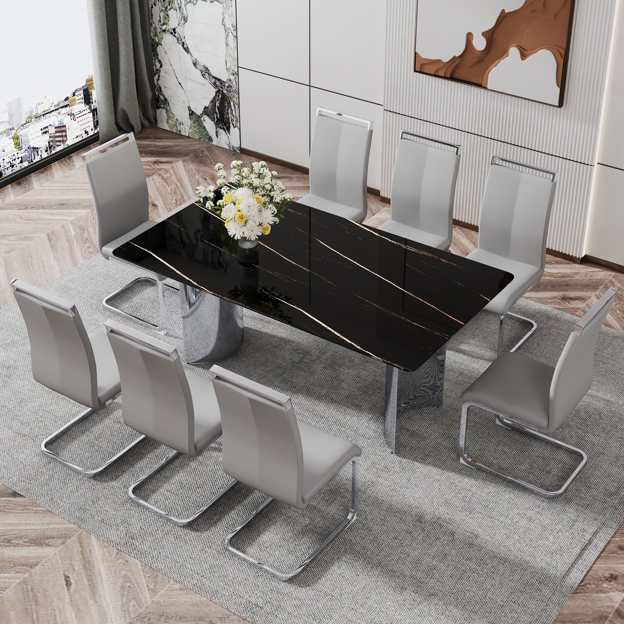 Modern Minimalist Dining Table
