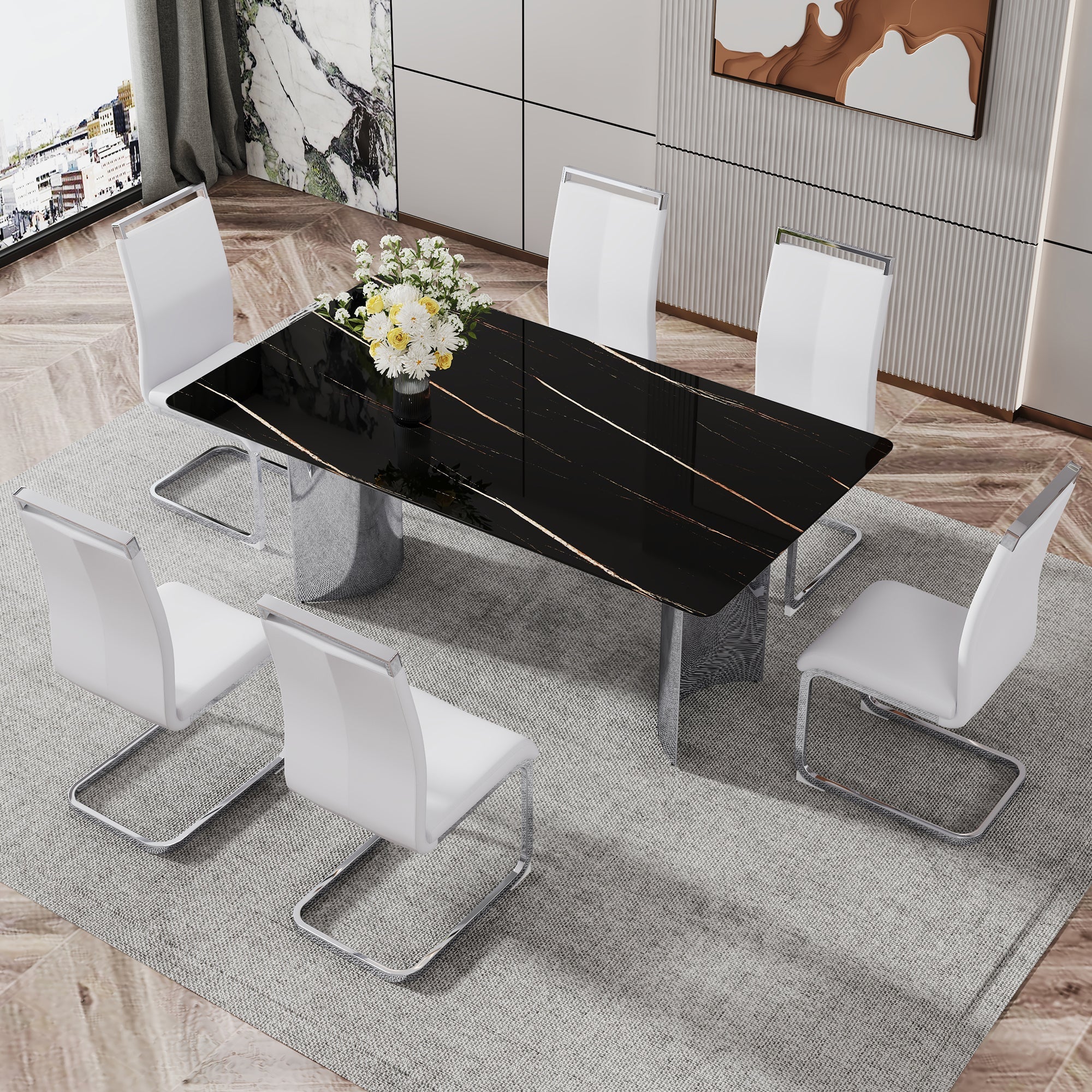 Modern Minimalist Dining Table