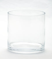 Clear Glass Cylinder Vase