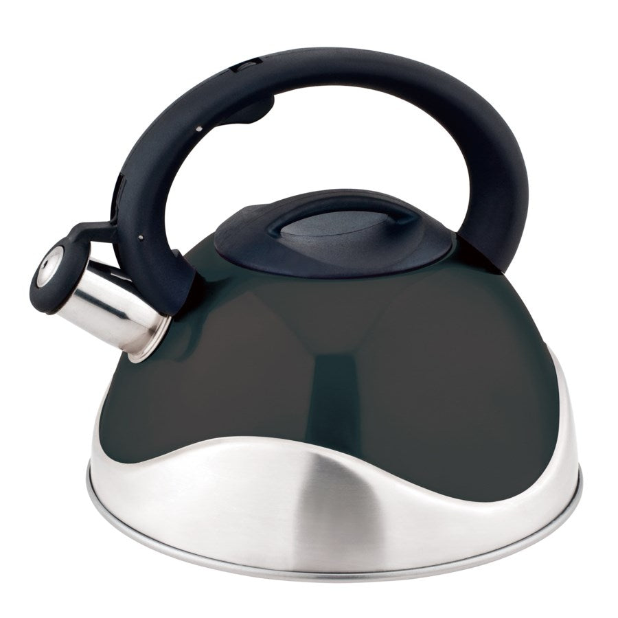 J&V TEXTILES Stainless Steel Whistling Tea Kettle, 3.0-Quart - J&V Textiles