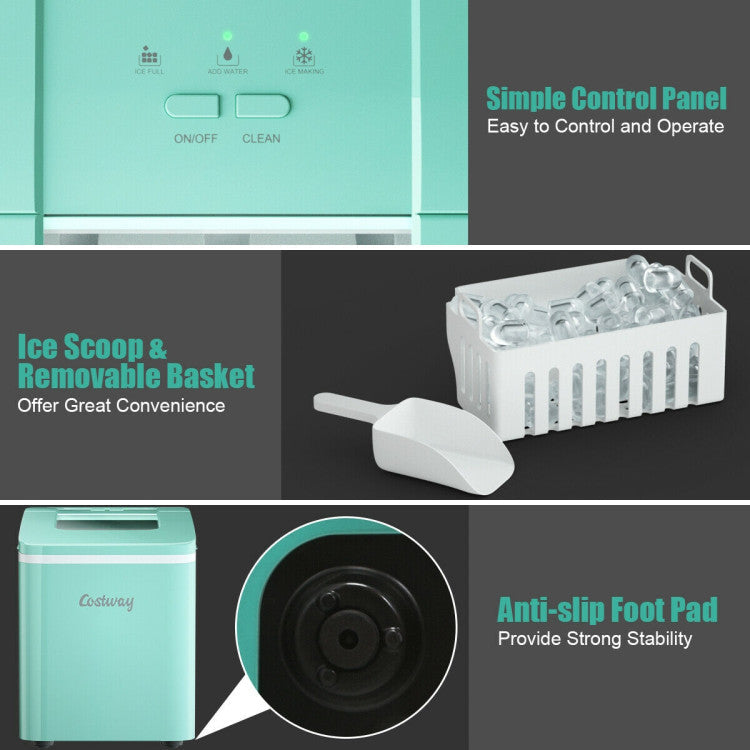 Portable Ice Maker with Scoop