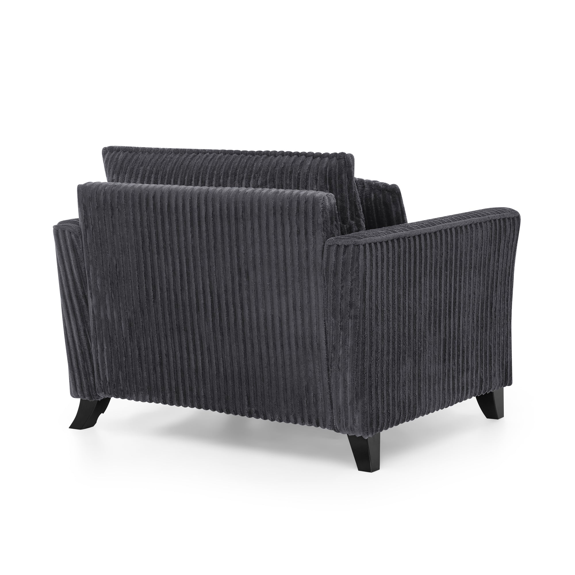 Lazy Sofa Chair with a Backrest - Grey