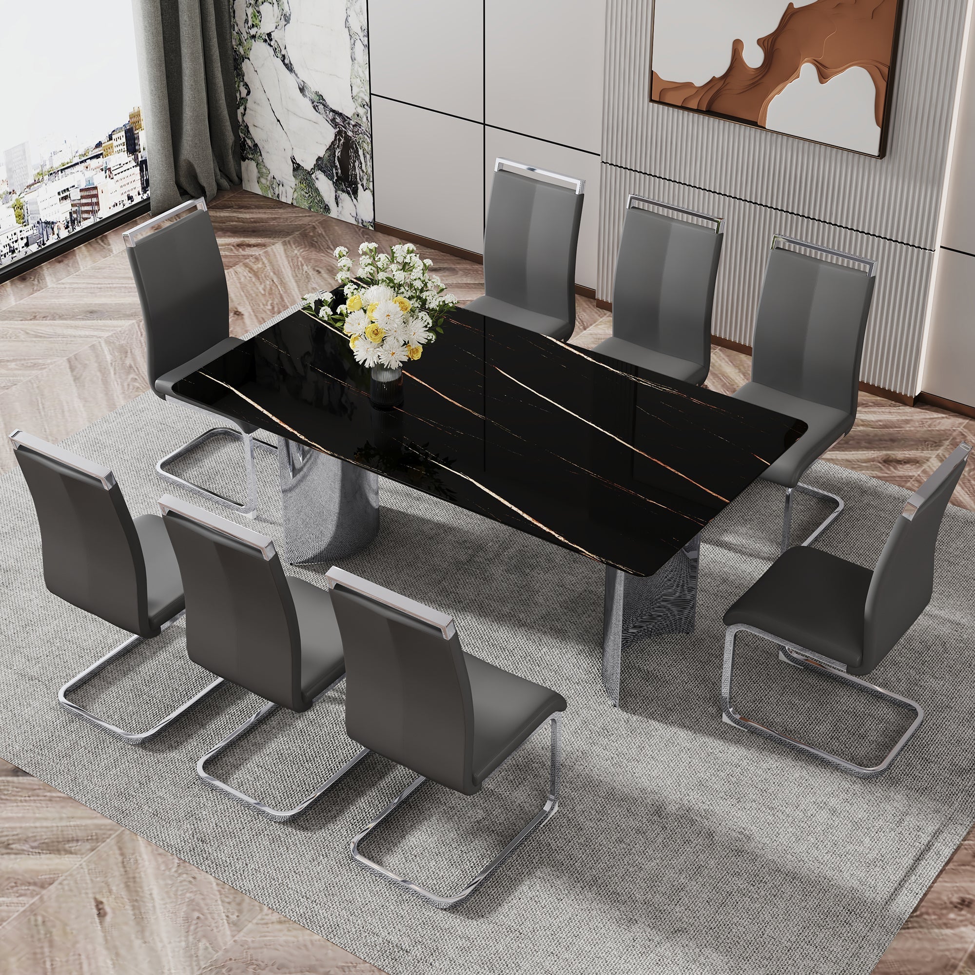 Modern Minimalist Dining Table