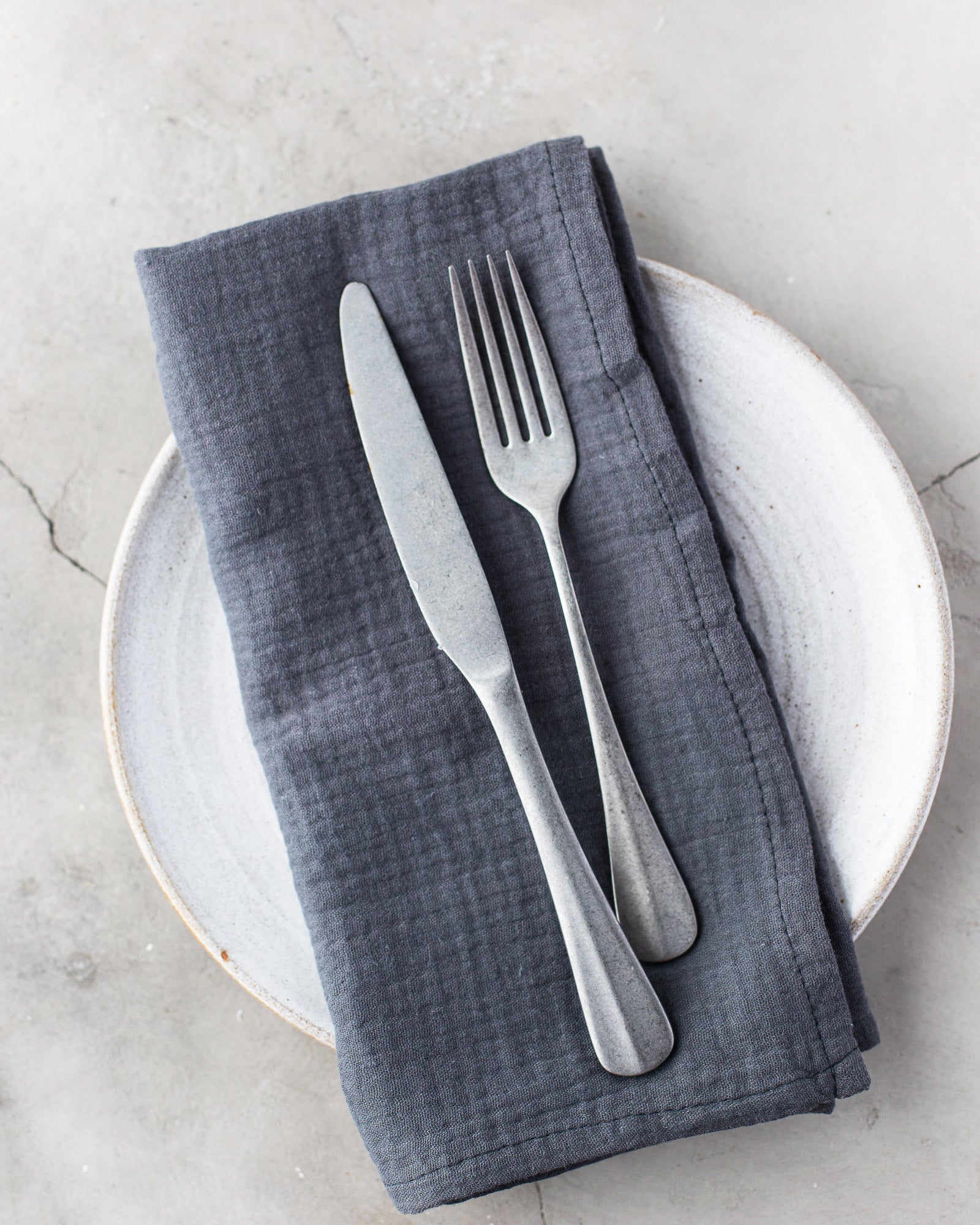 Seersucker Everyday Napkins, Set of 4