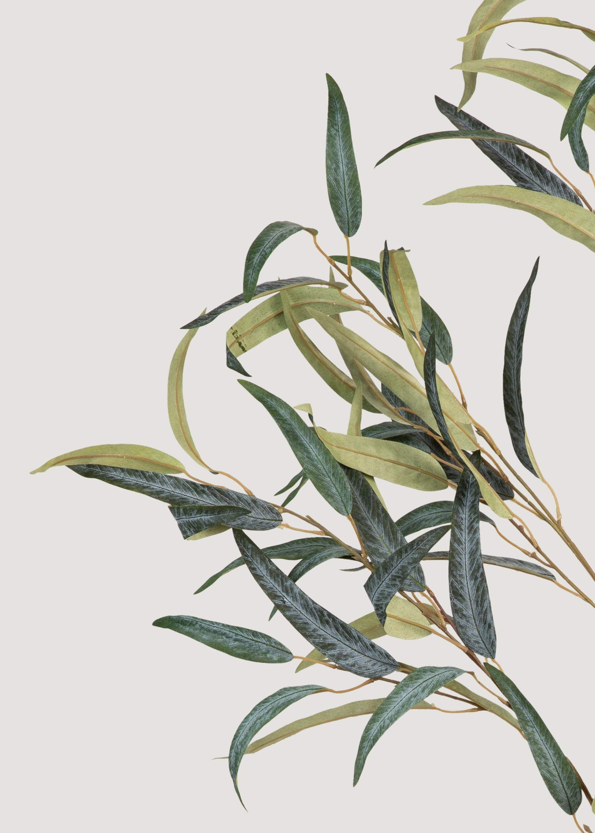 Tall Deluxe Willow Eucalyptus Fake Branch - 49"